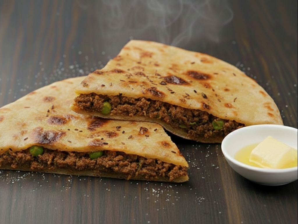 Kheema Naan.