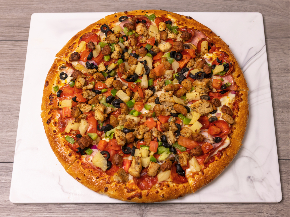 Mega Pizza.