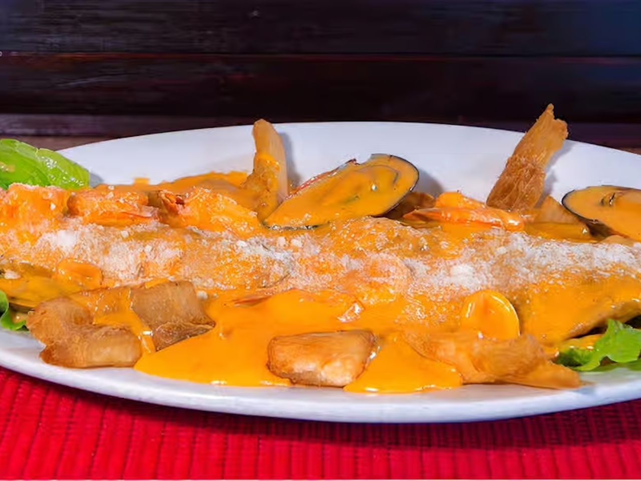Pescado A Lo Macho.