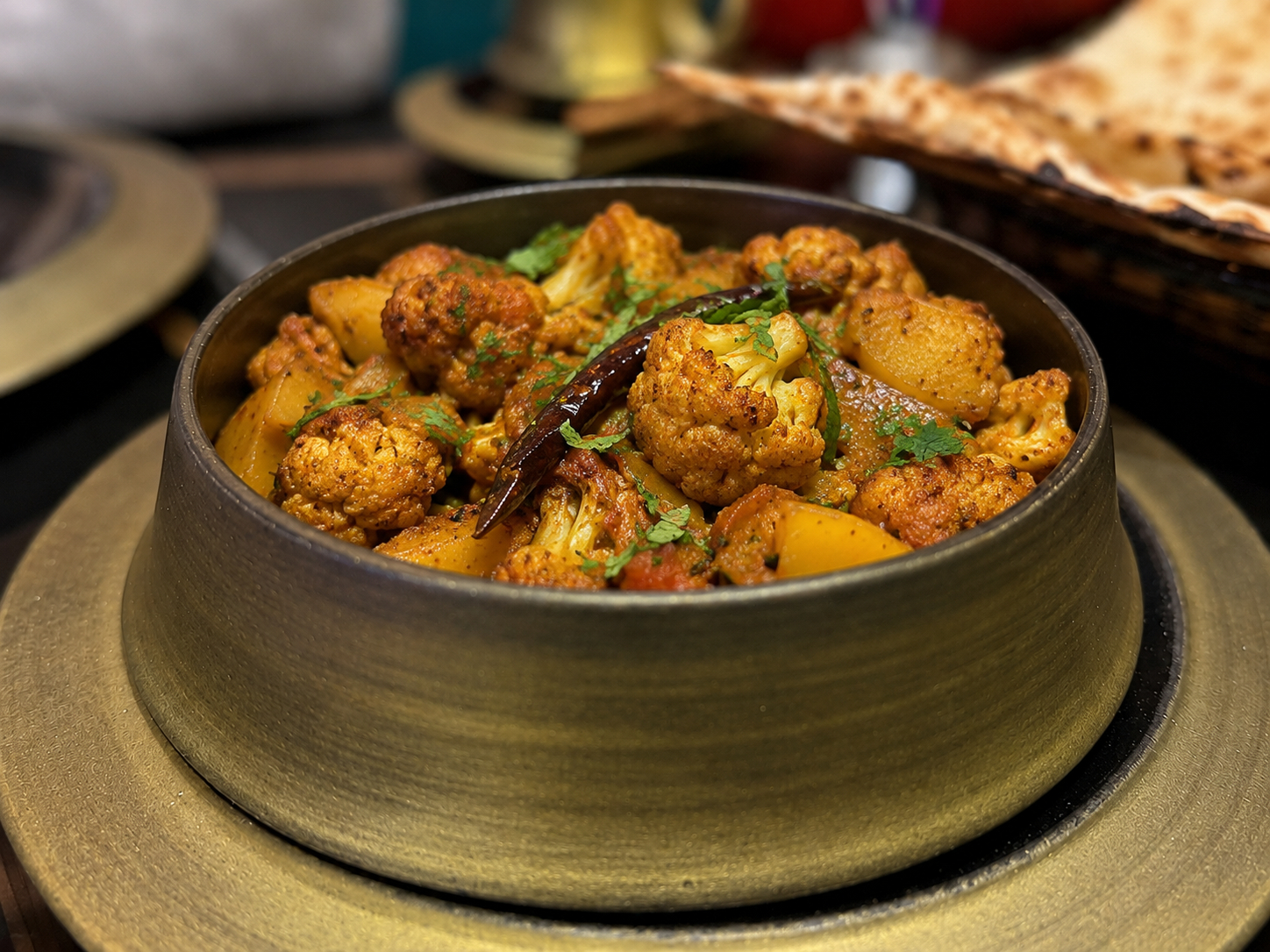 Cauli Kissed Potatoes.