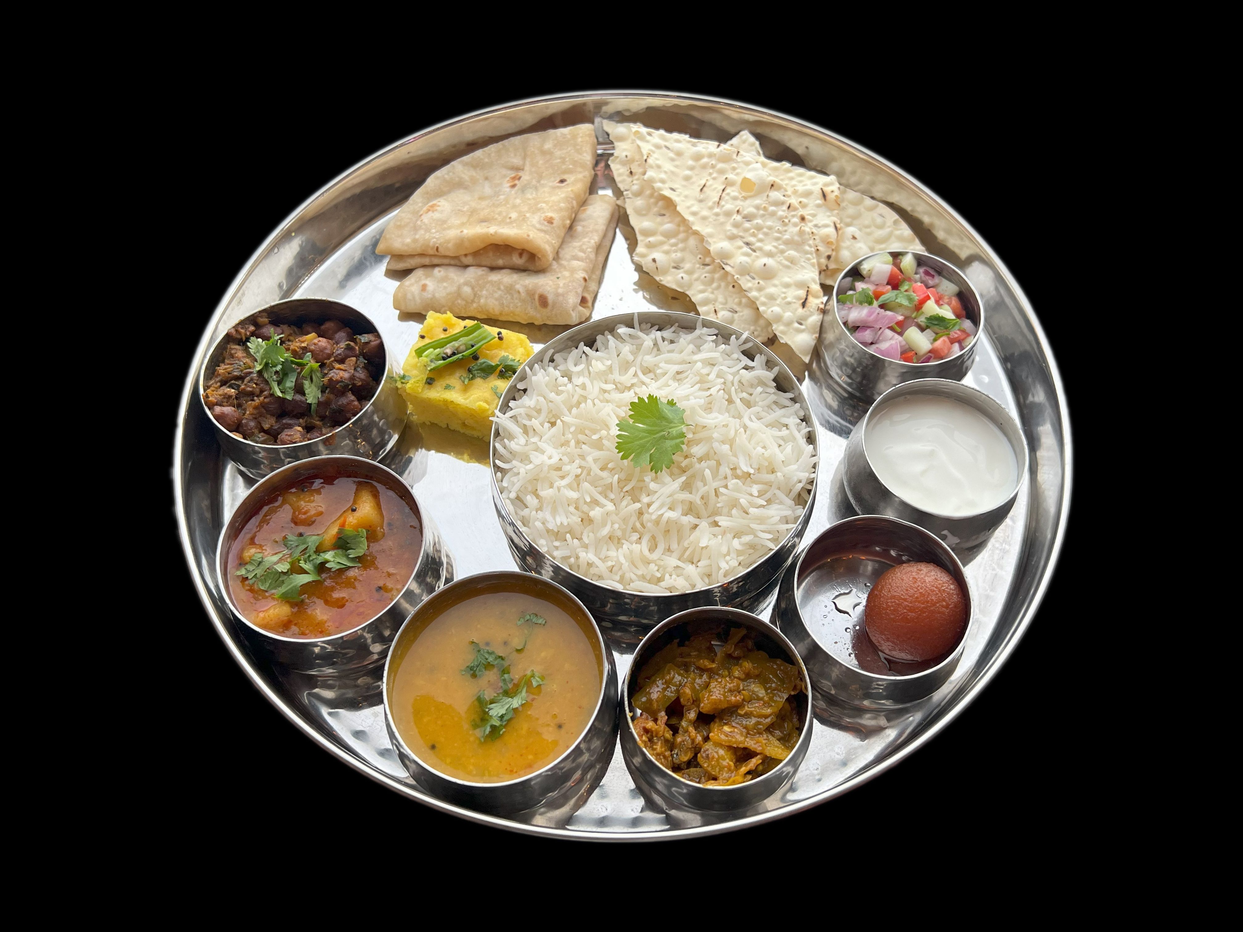 Gujrati Thali Regular.