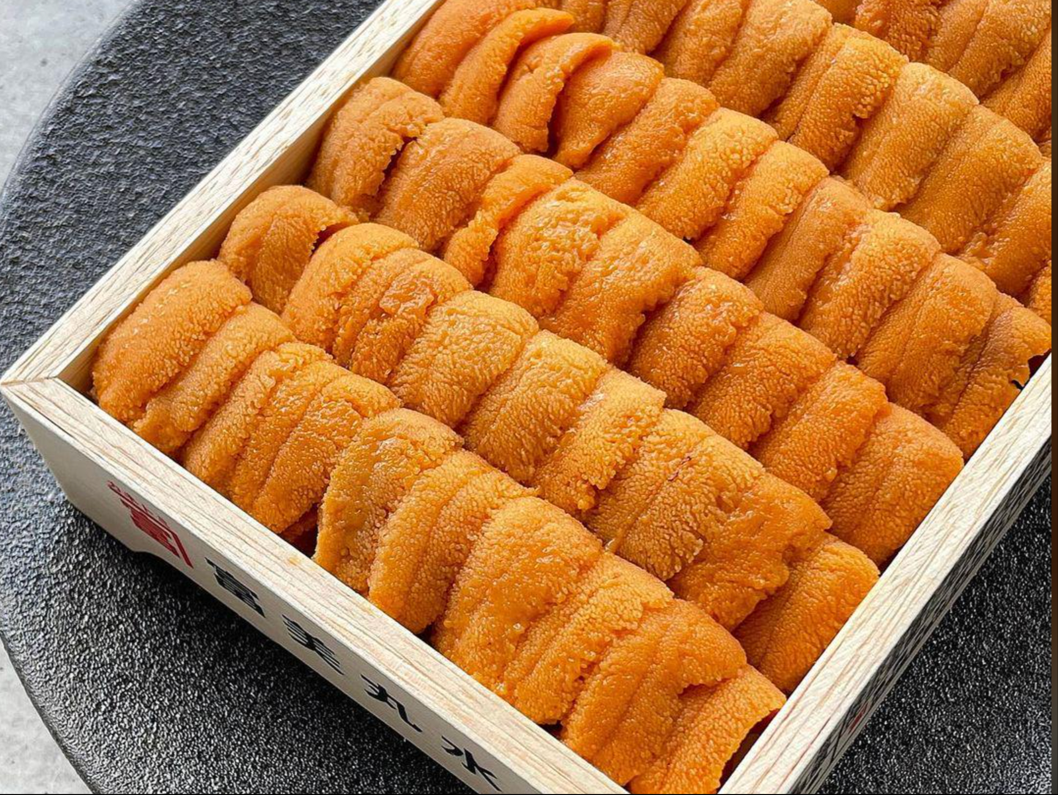 Hokkaido Uni Sashimi.