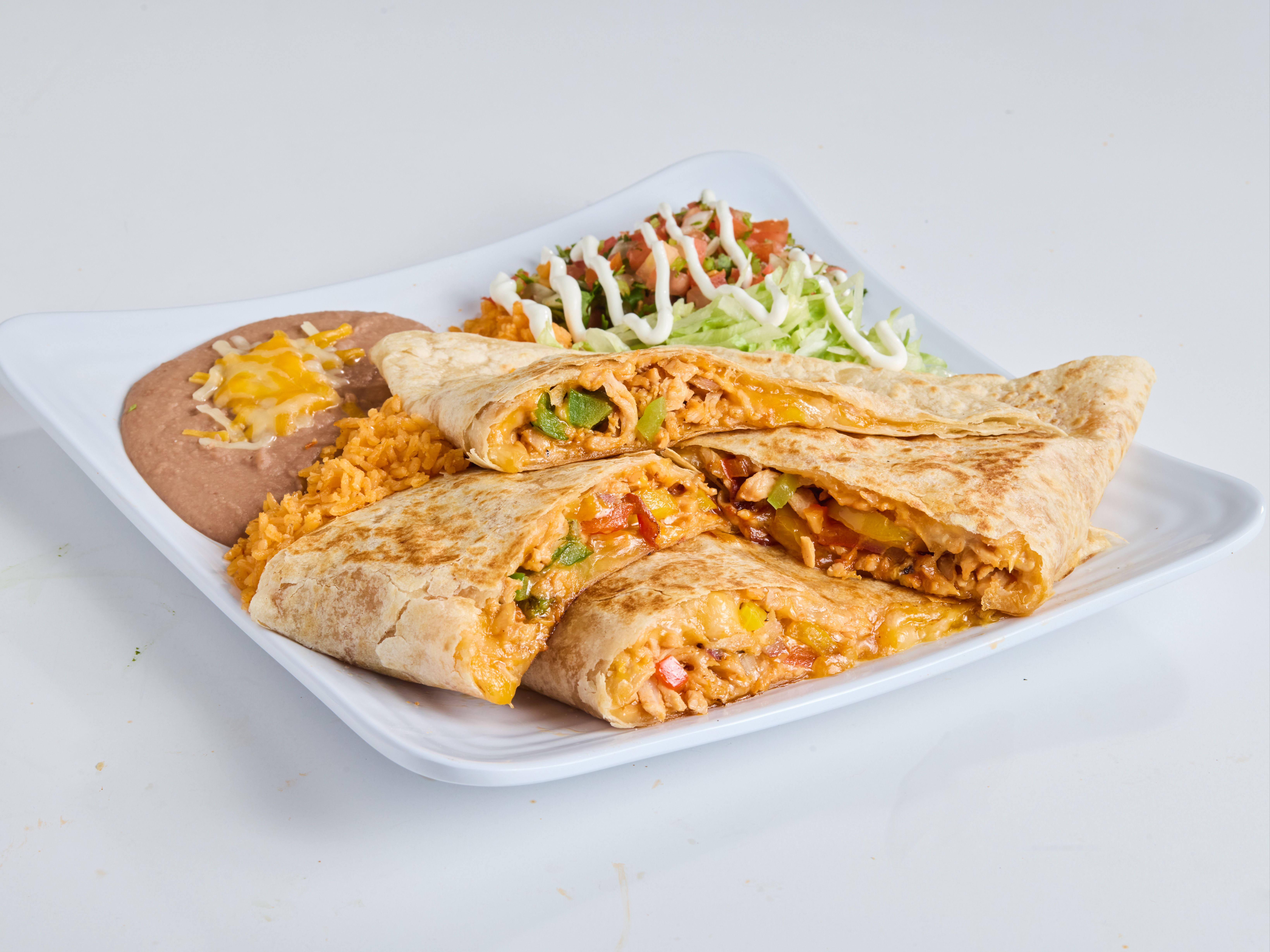(3) Quesadilla Plate.