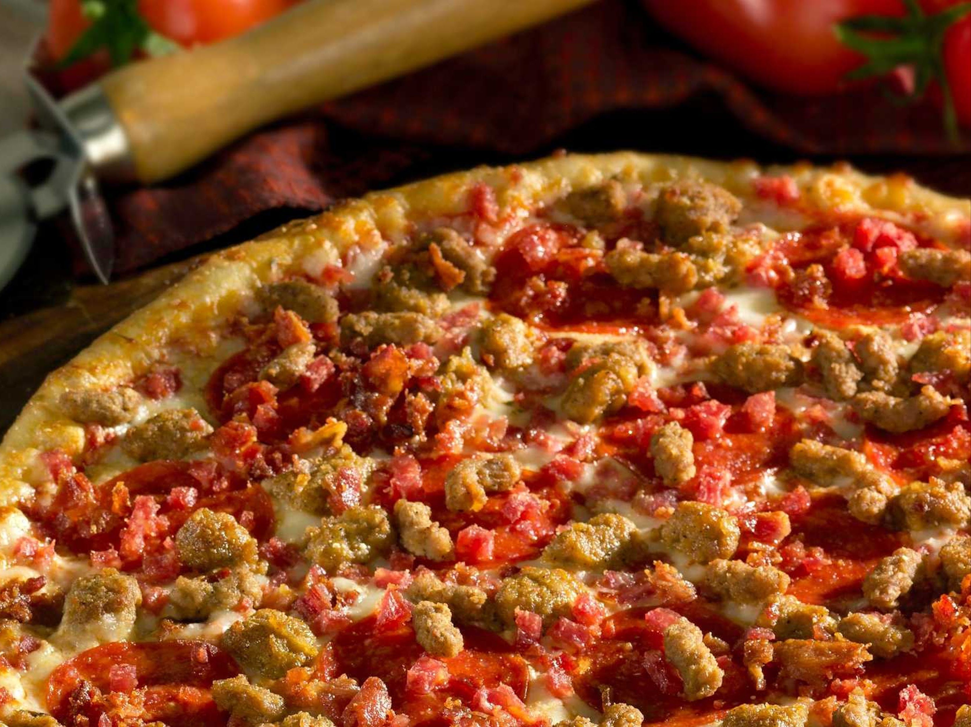 Five Meat Pizza - Medium