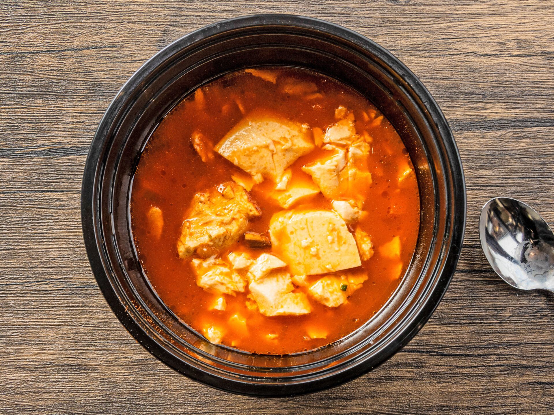 Tofu Soup - Kimchi.