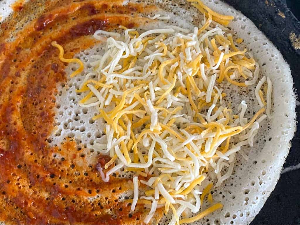 KCD - 92. Kids CHEESE Dosa.