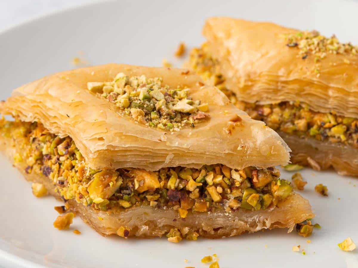 2 Piece Baklava.
