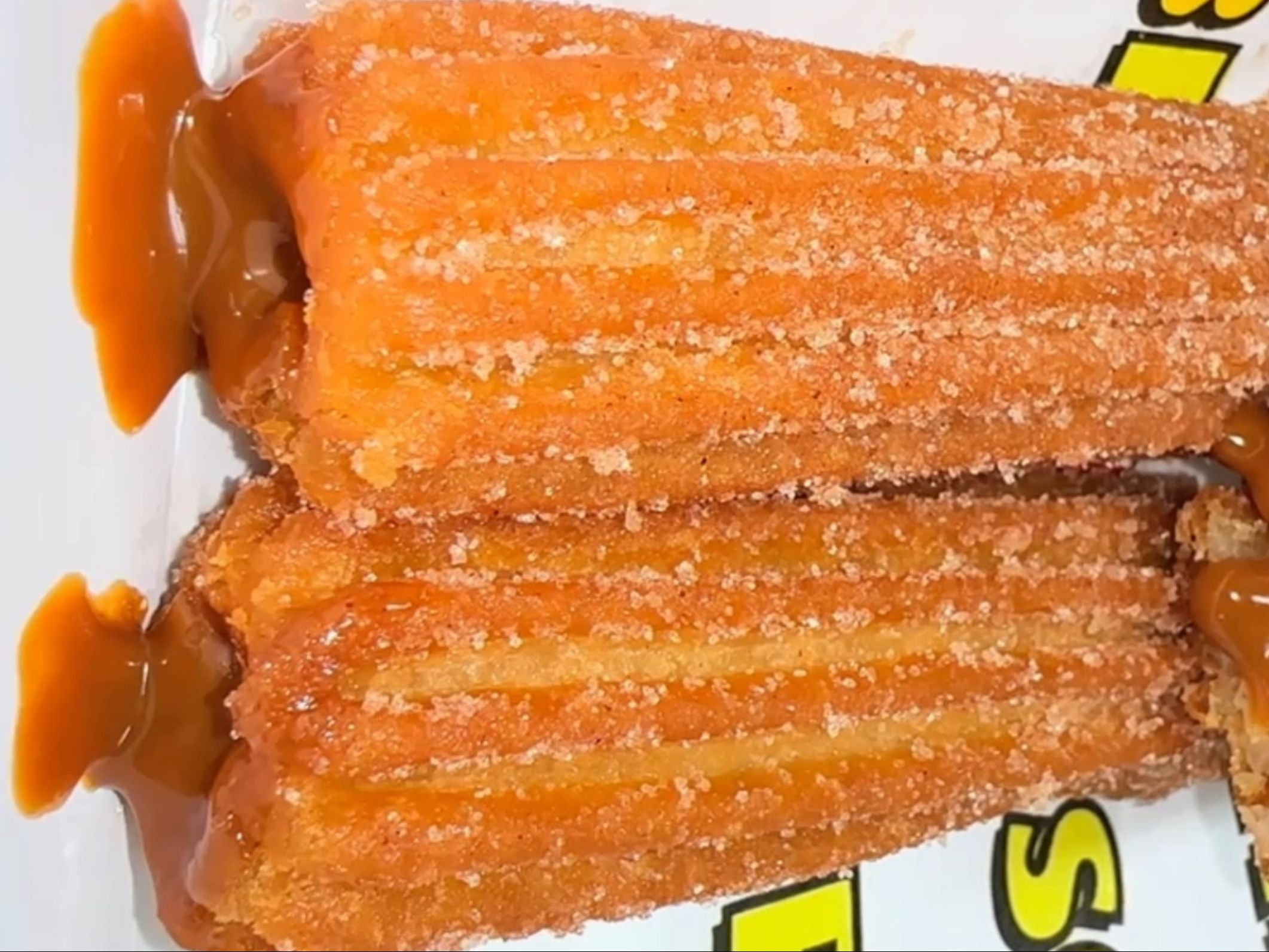 Caramel Filled Churro.