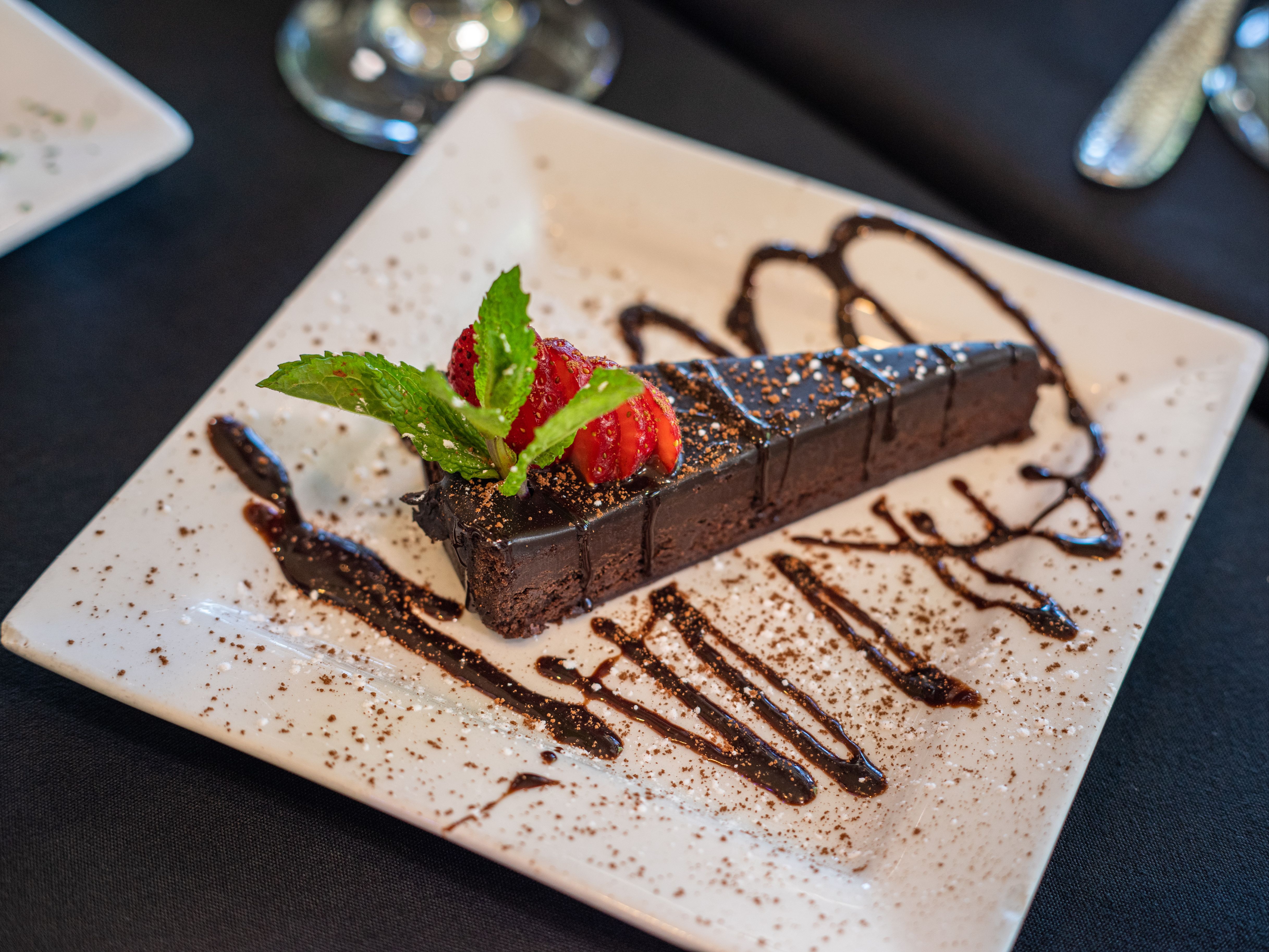 Torta De Mousse Chocolate.