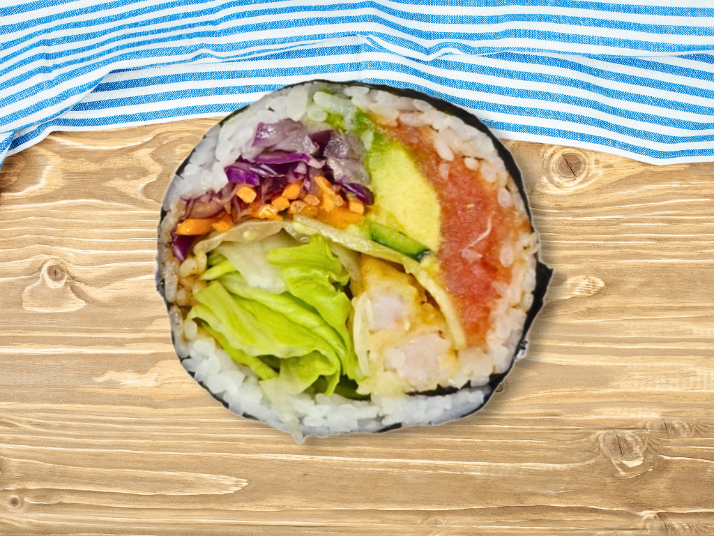 Shrimp Tempura (Spicy Tuna).