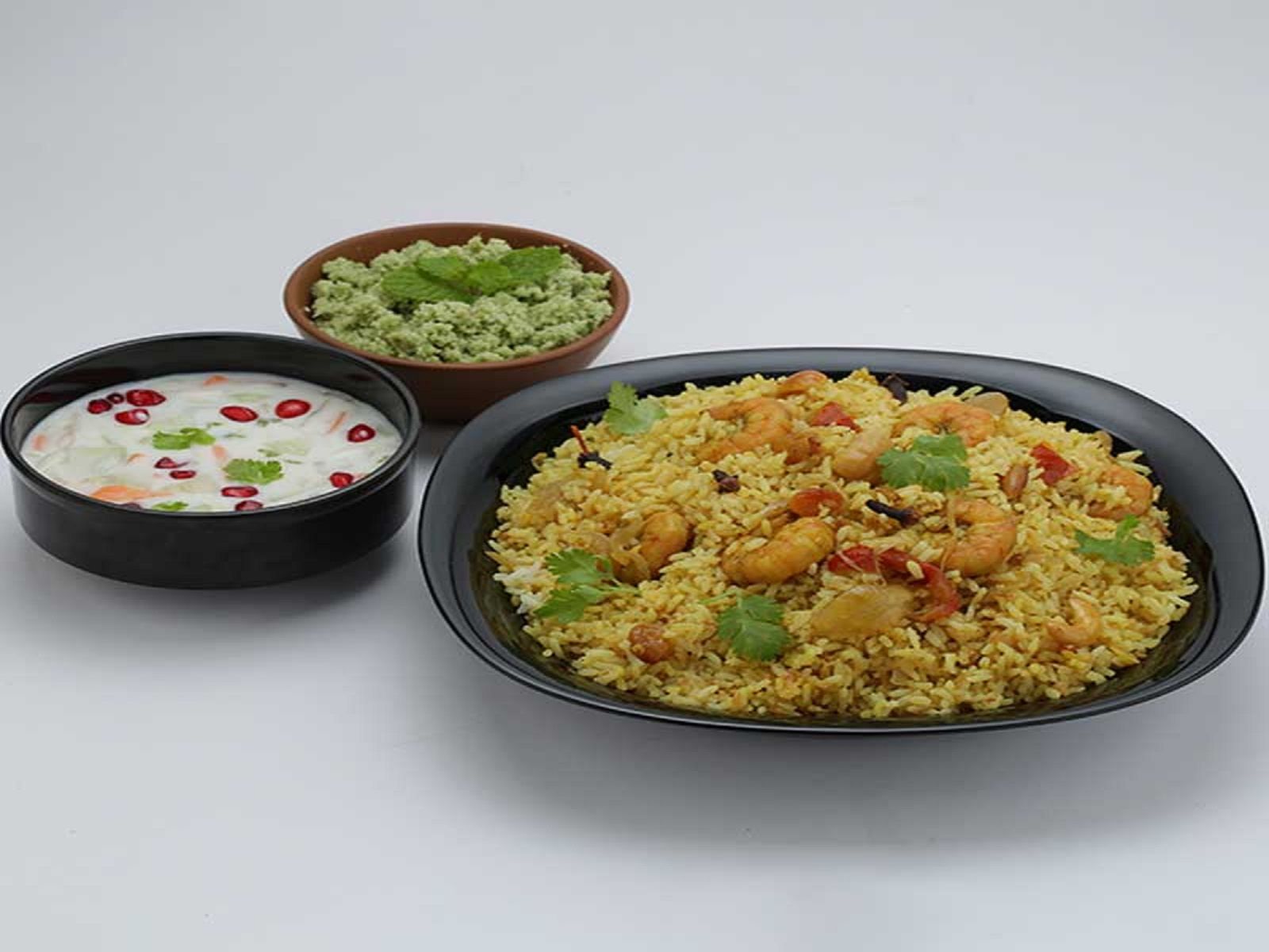 Bai Veetu Shrimp Biryani