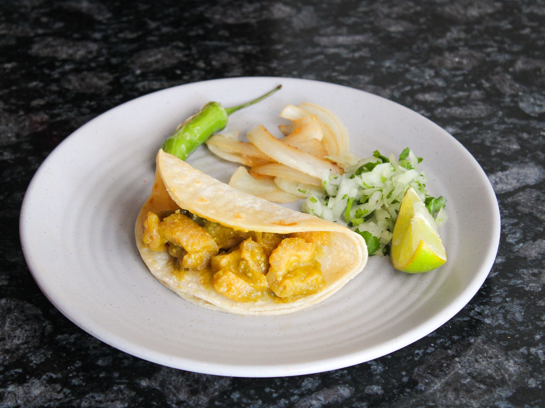 Taco Chicharron.