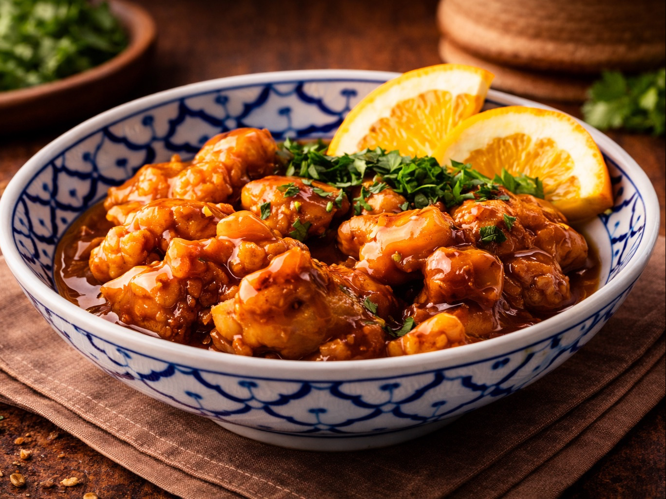 Orange Chicken.