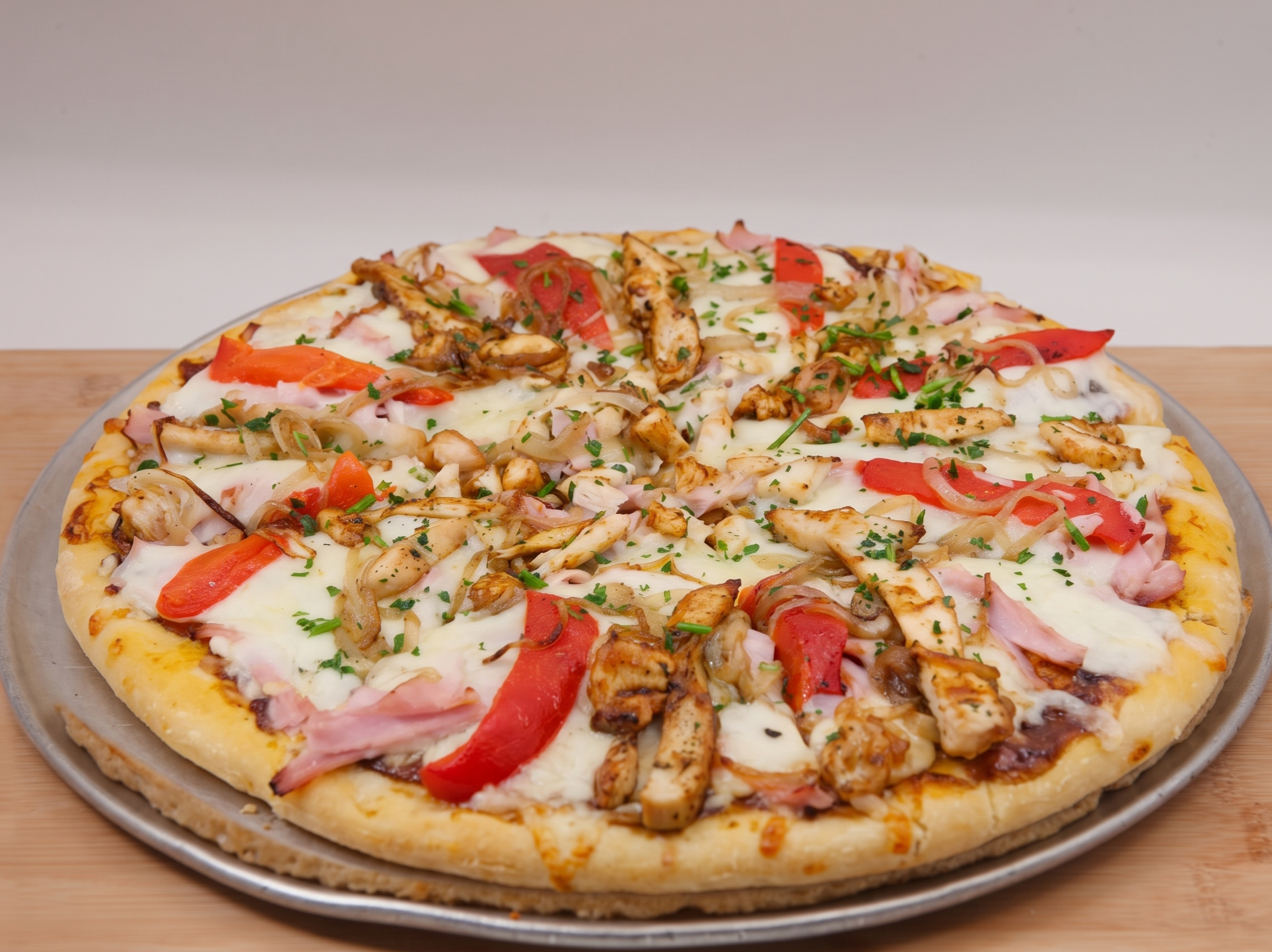 BBQ chicken Pizza
