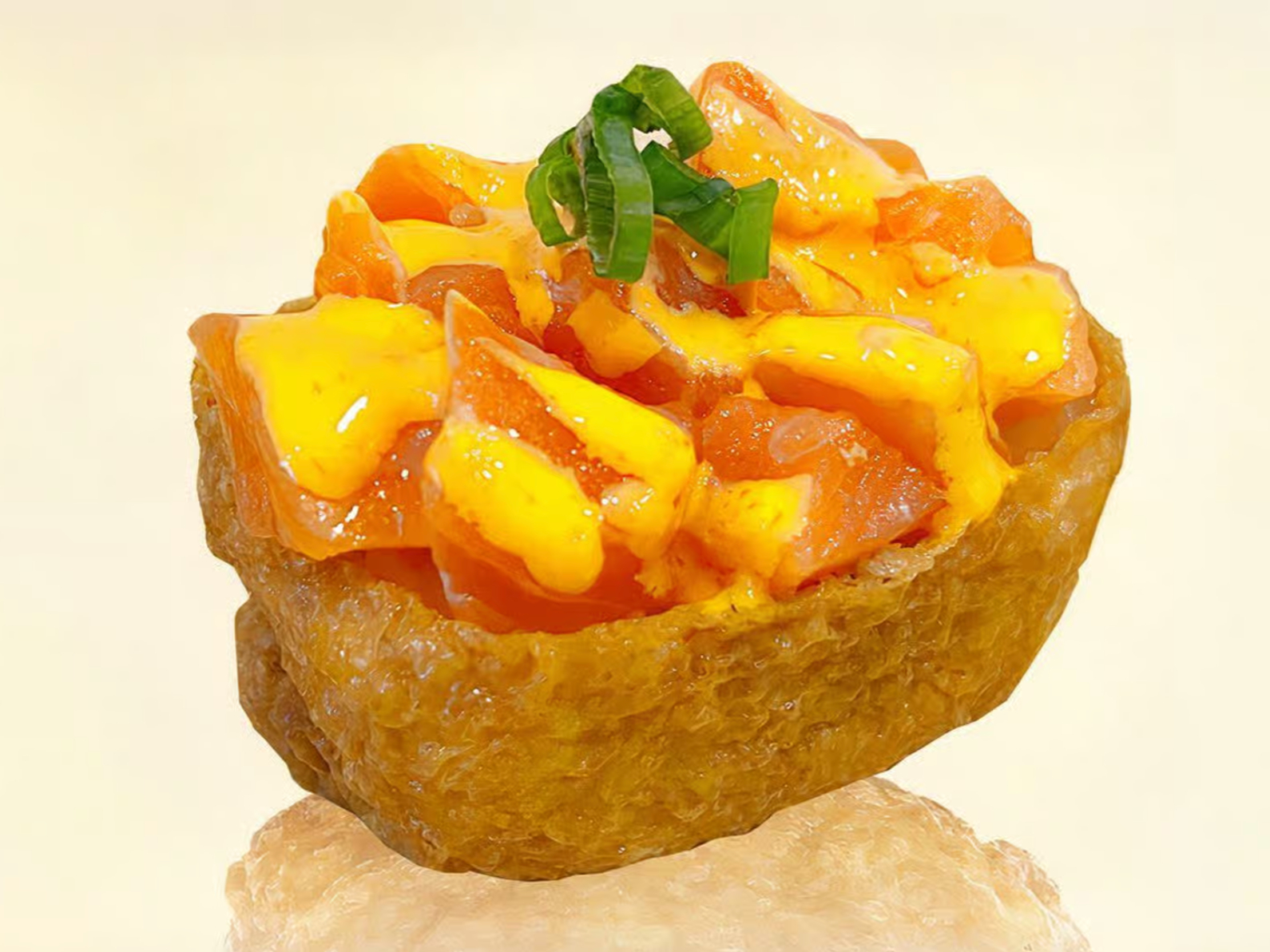 Yaki Inari - Spicy Salmon