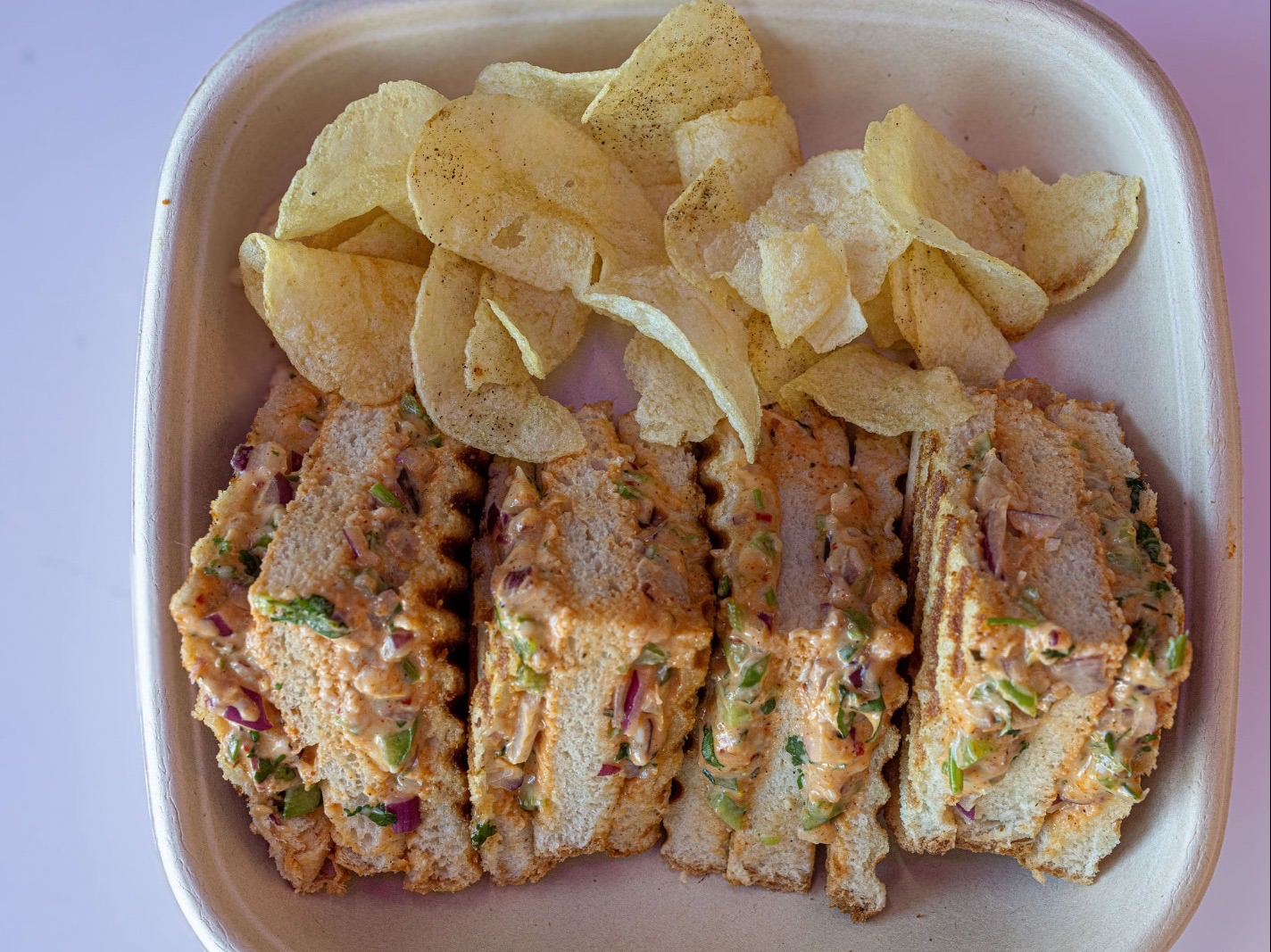 Garlic Bonanza Sandwich.