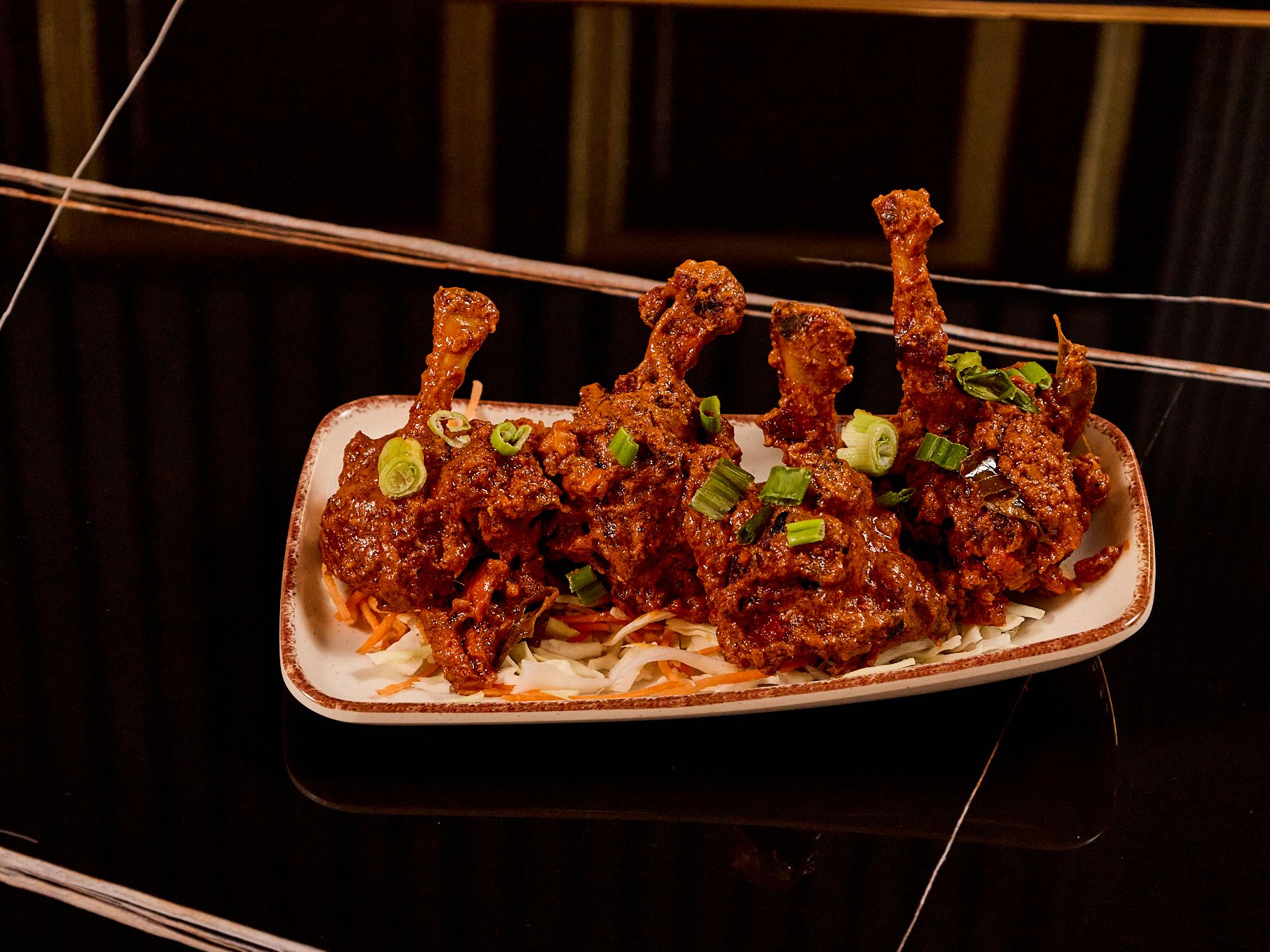 Peri Peri Lollipops.