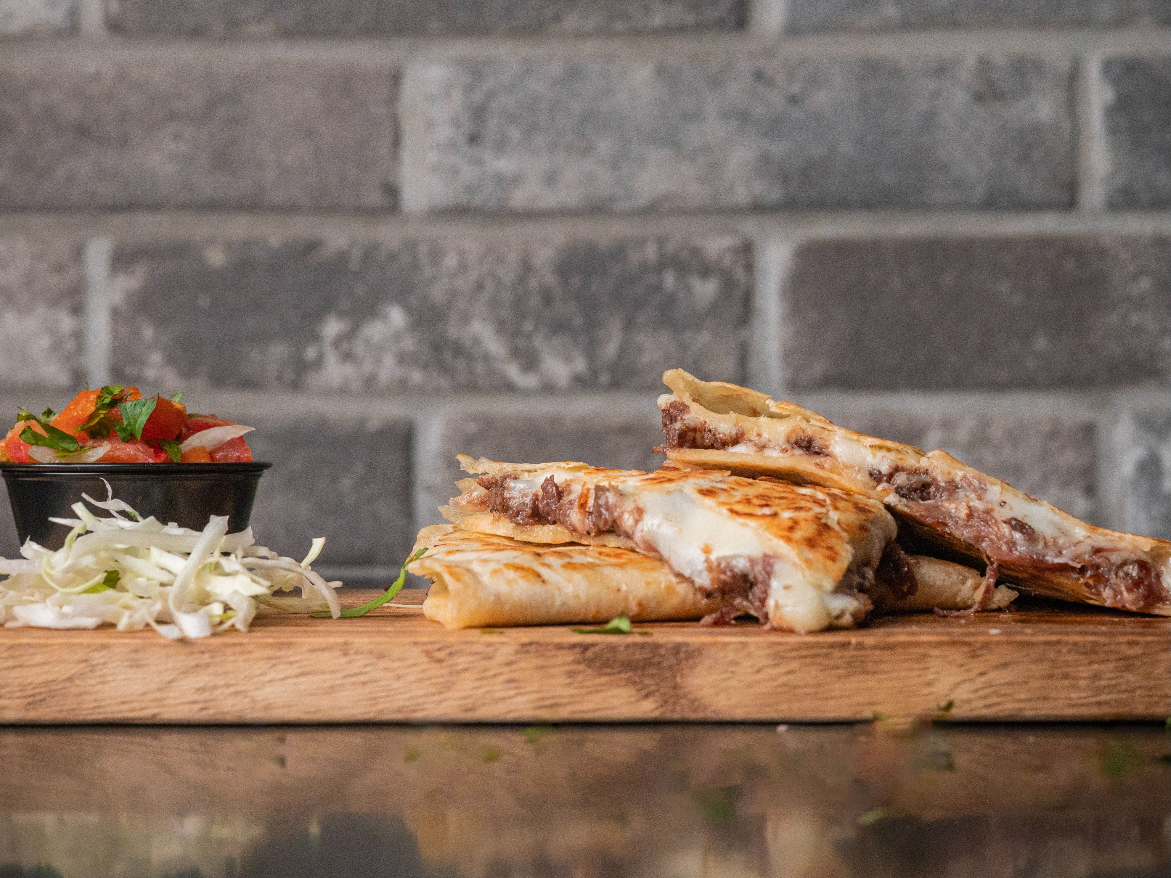 Barbacoa Quesadilla.