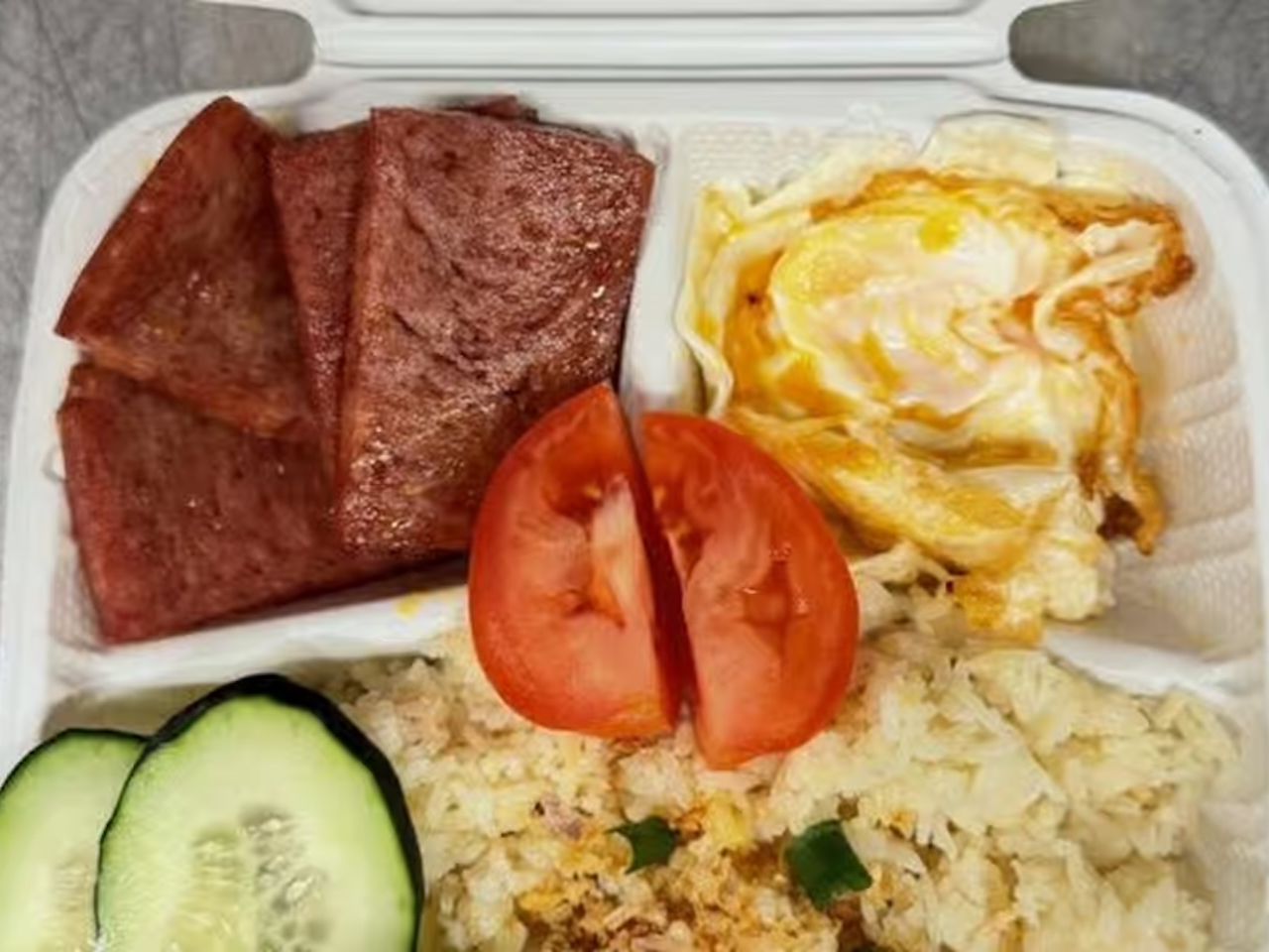 Spamsilog (Spam) Served with Garlic Rice and 2 Eggs Owner