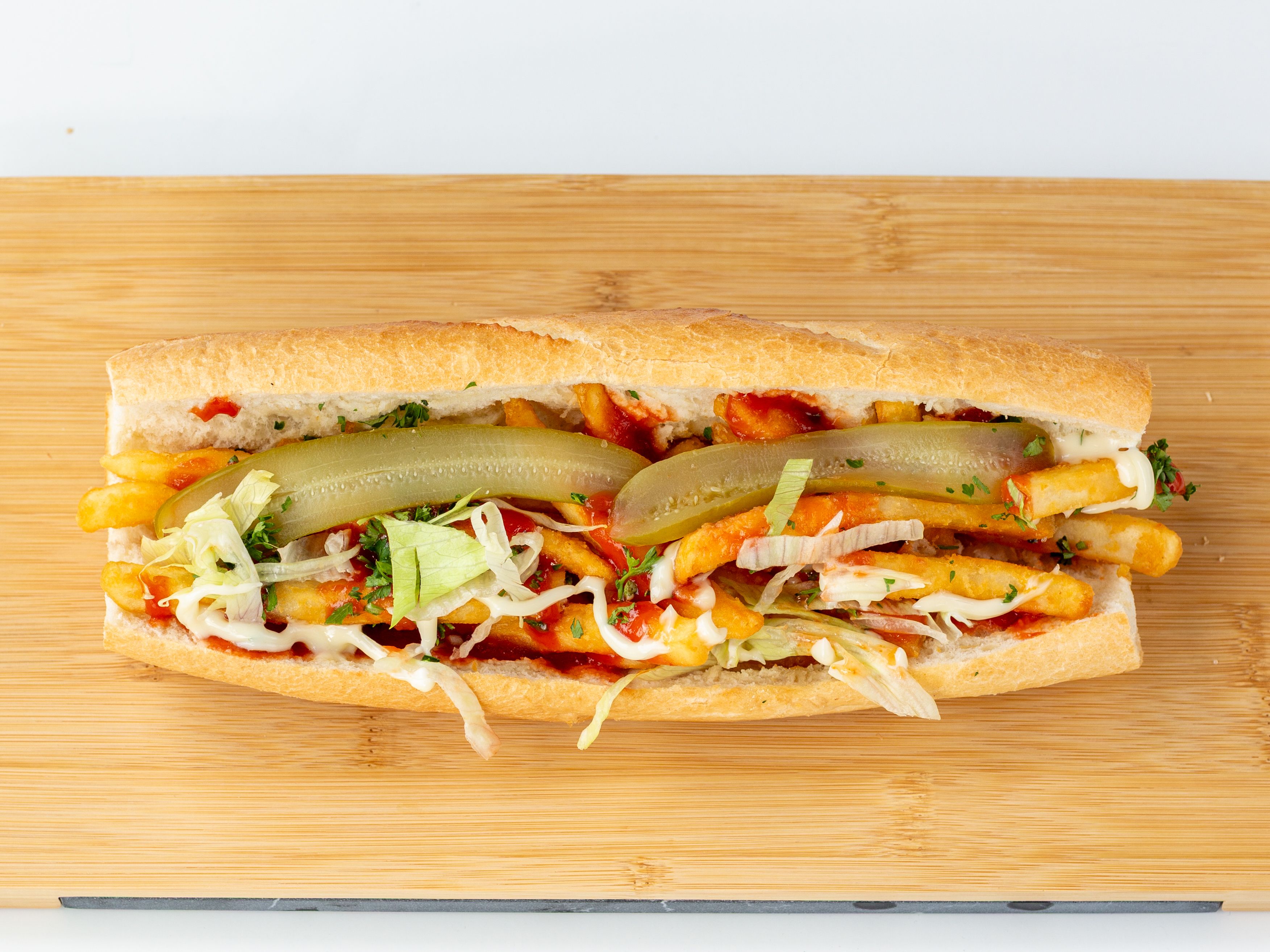 Potato Press Baguette.