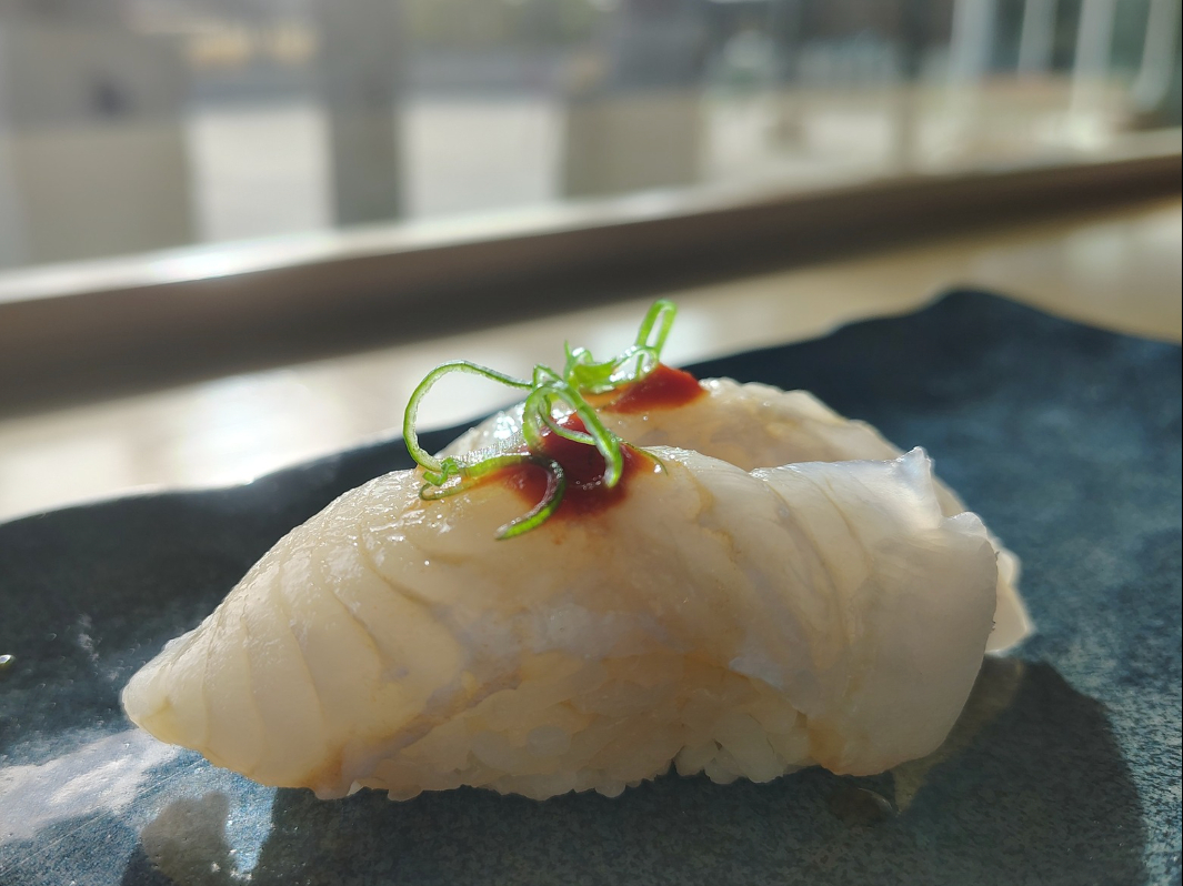 Olive Flounder (Hirame) Nigiri