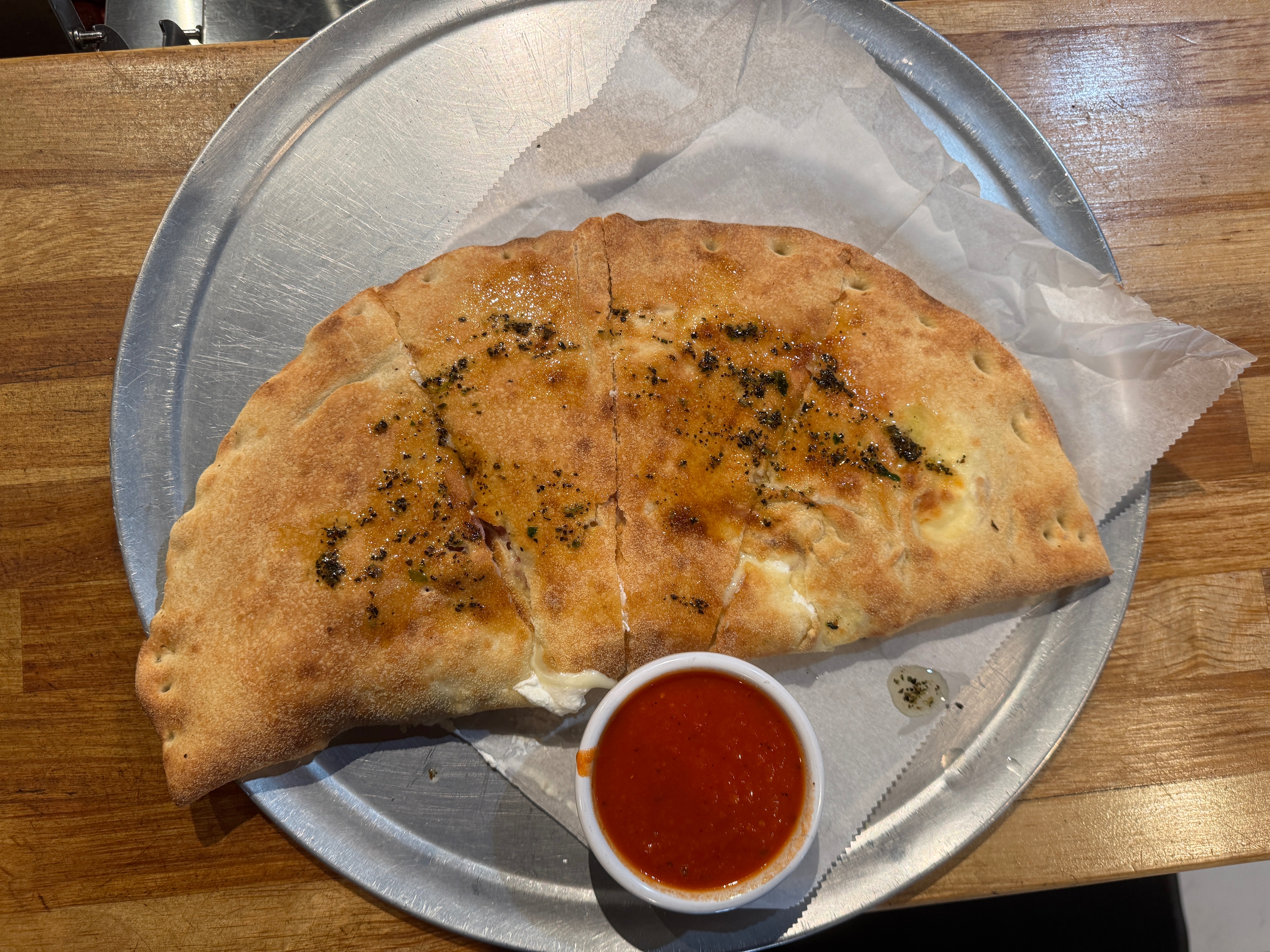 Eggplant Calzone