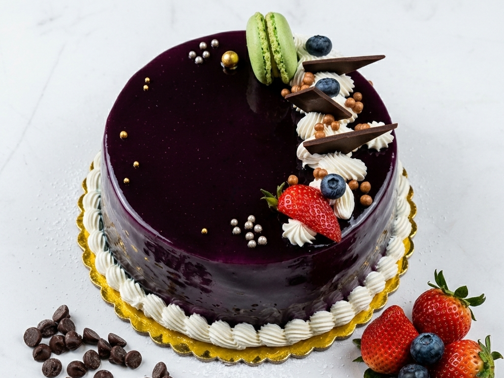 Blueberry Cake 6".