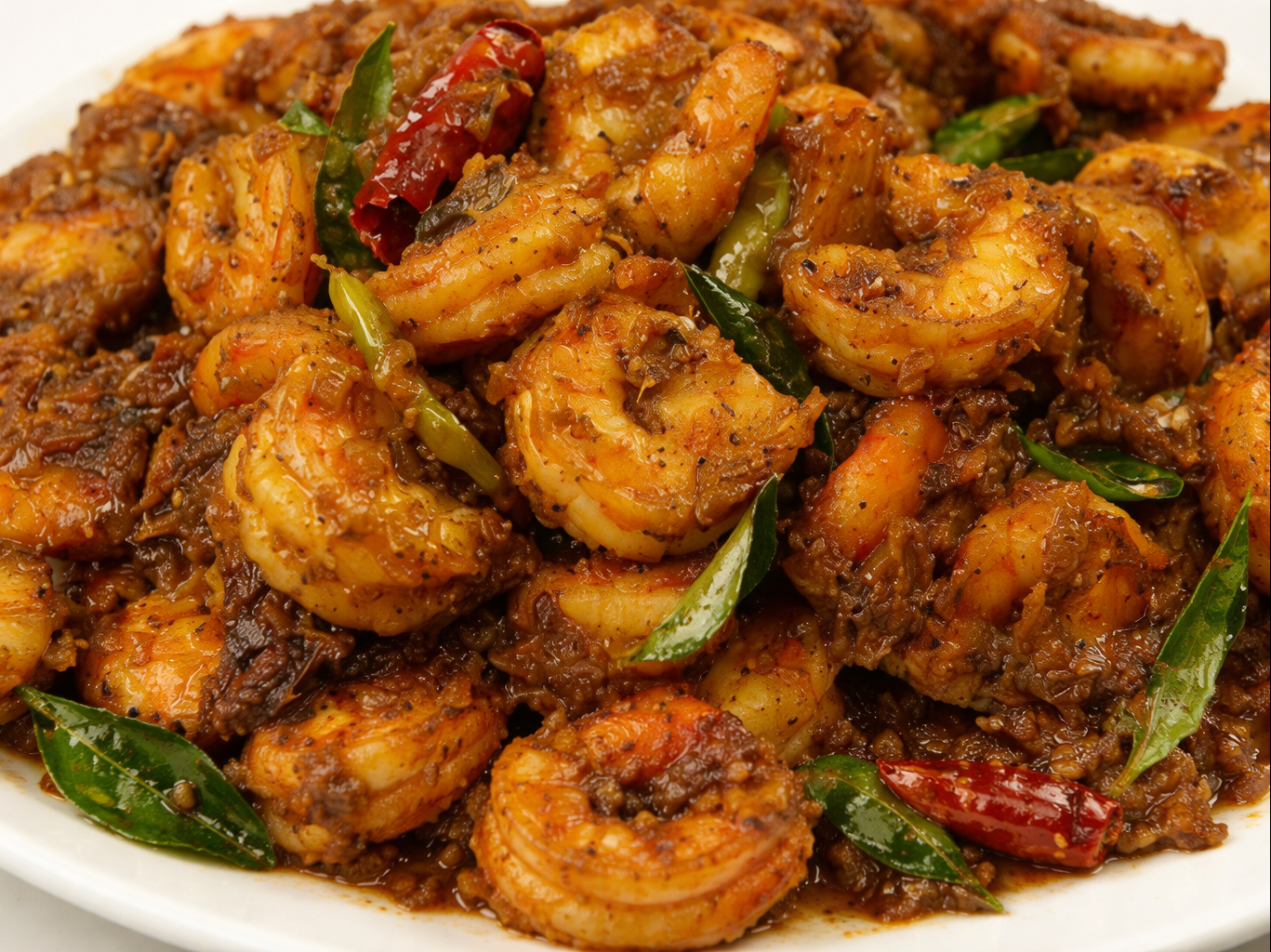 Shrimp Pepper Fry.