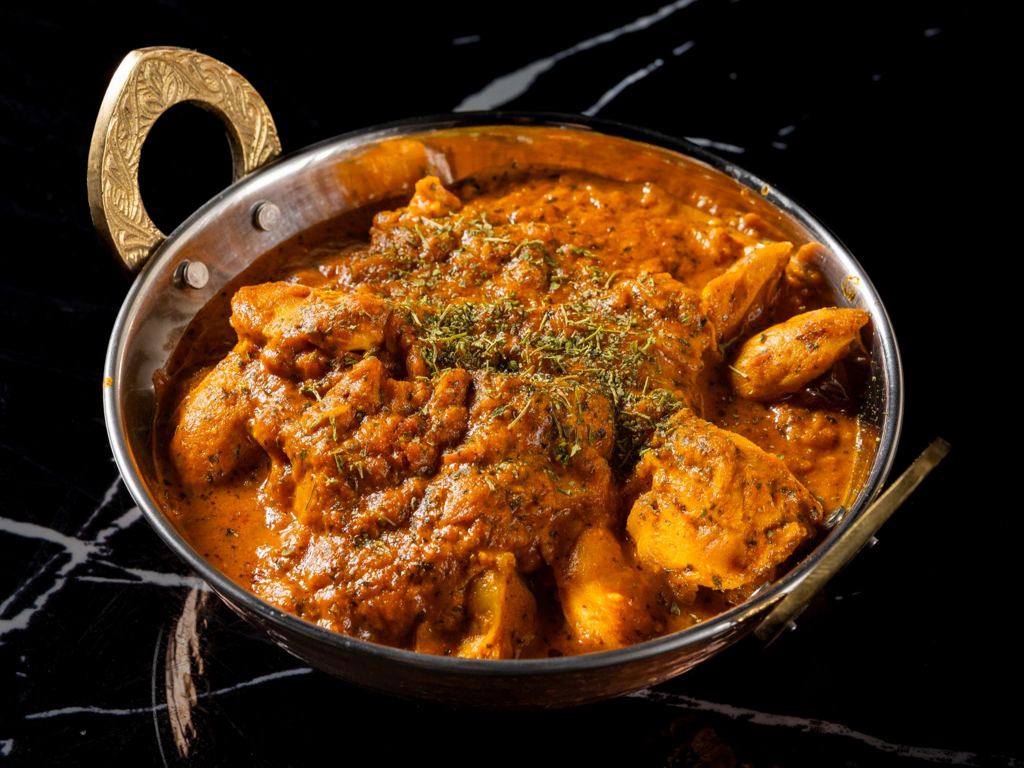 Methi Chicken.