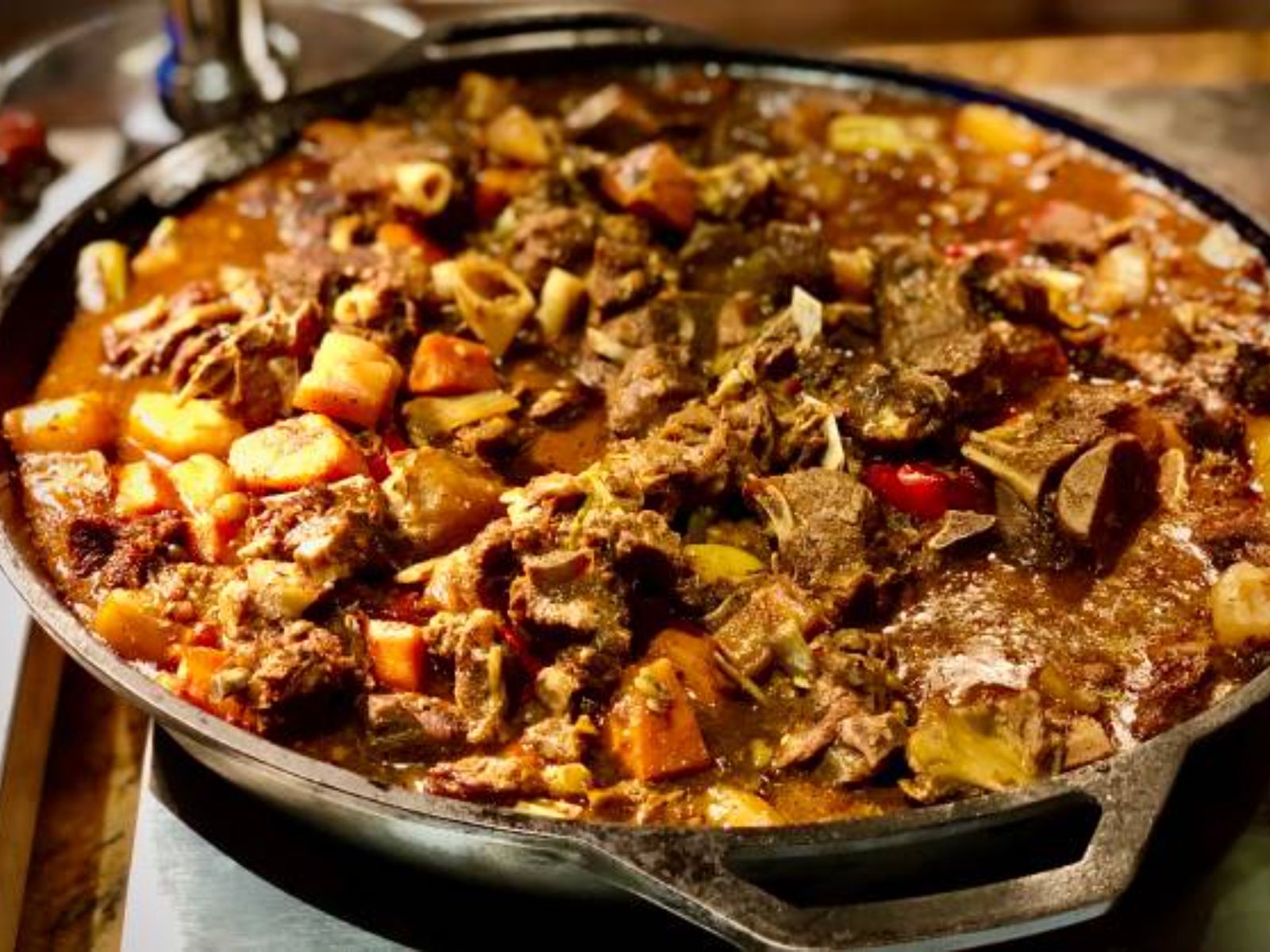 Goat & Vegetable Curry (GF, NF).