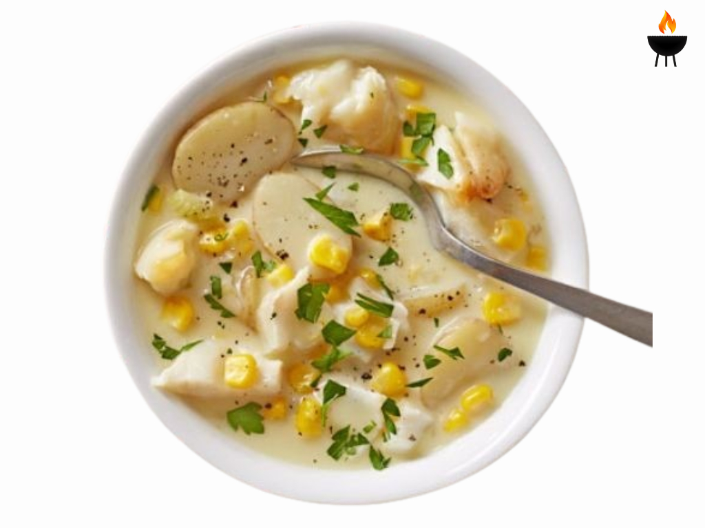 Cream Of Chicken Sweet Corn Soup.