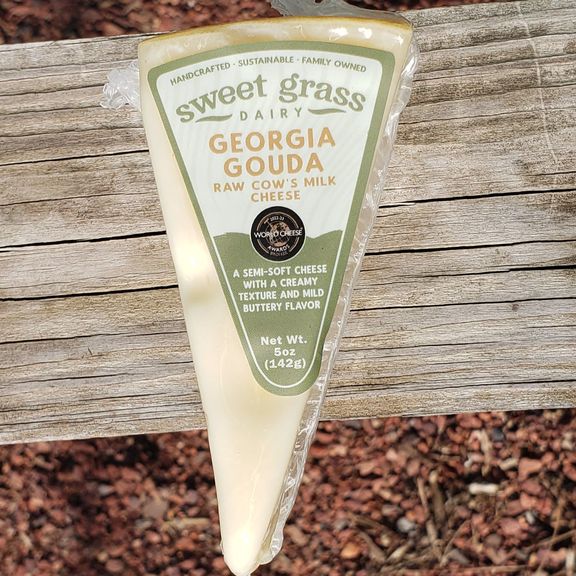 Gouda Cheese Sweetgrass Dairy Georgia .30 - .39 lb