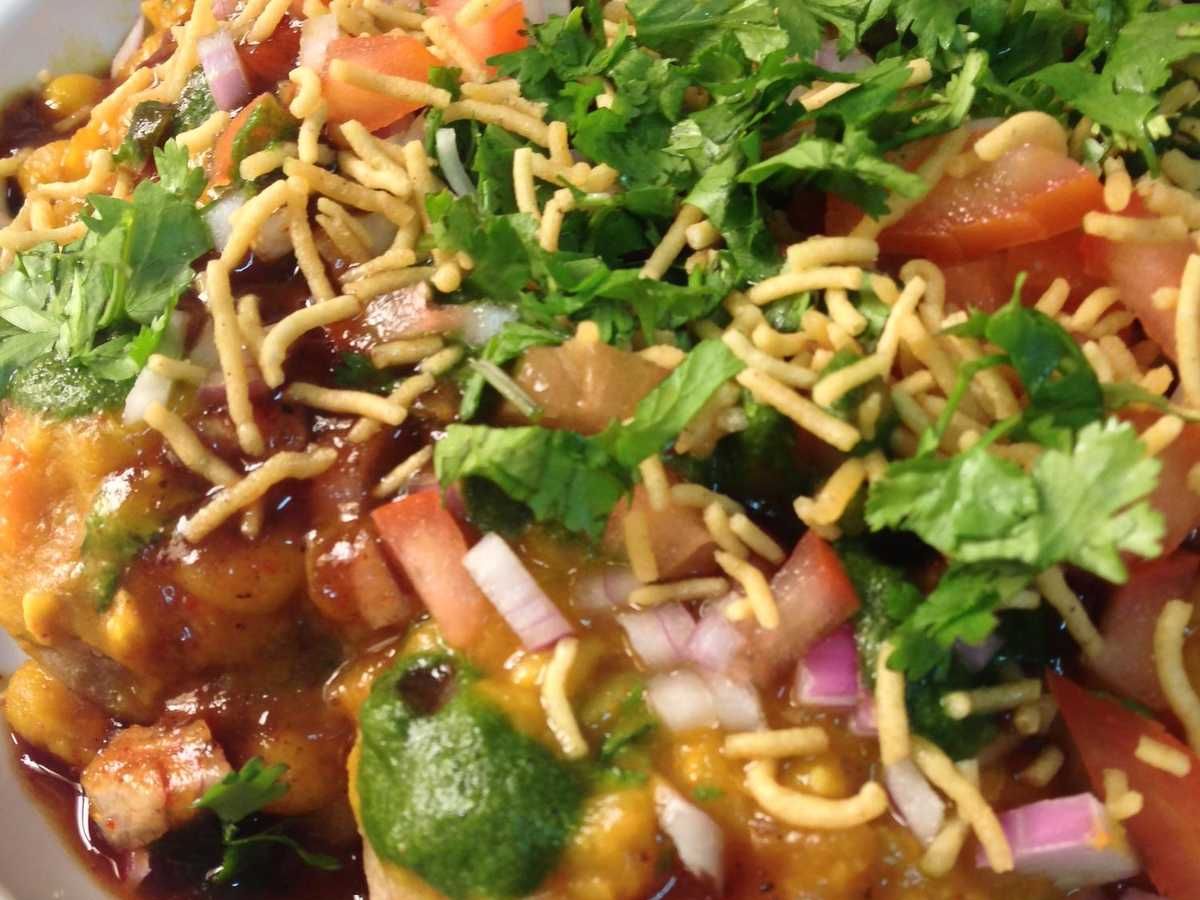 Samosa Chaat.