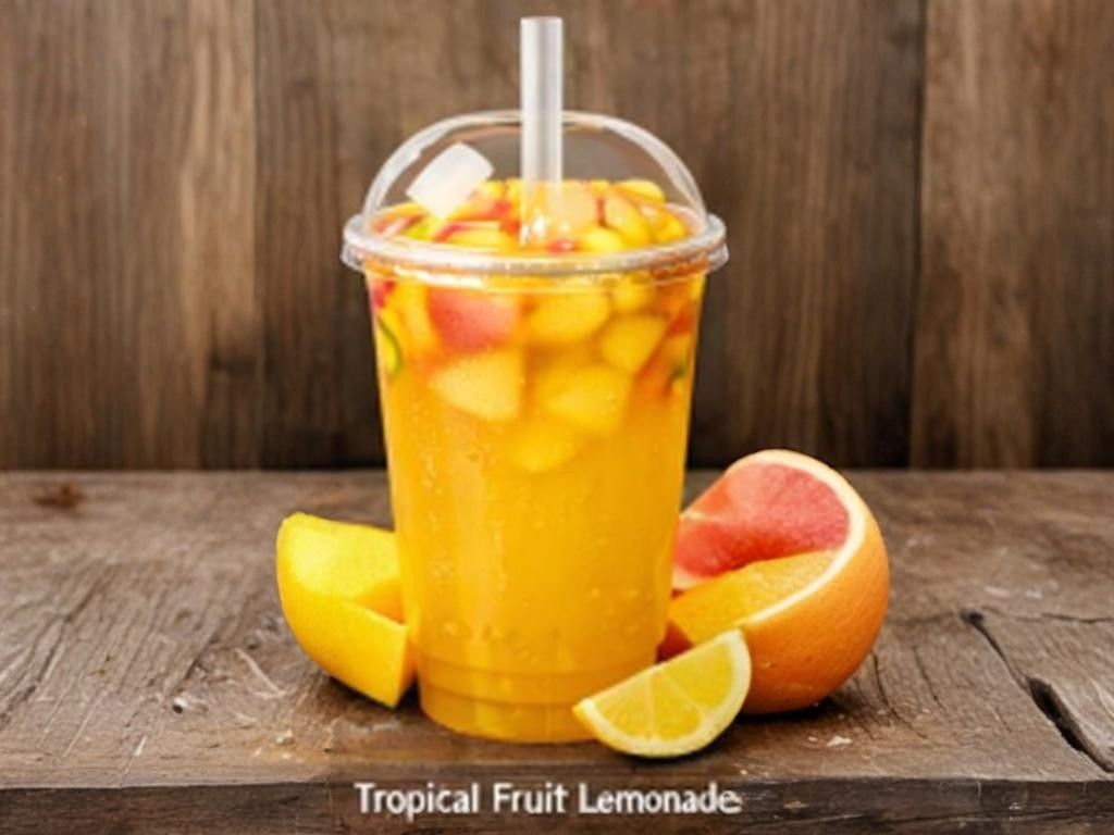 Tropical Fruit Lemonade.