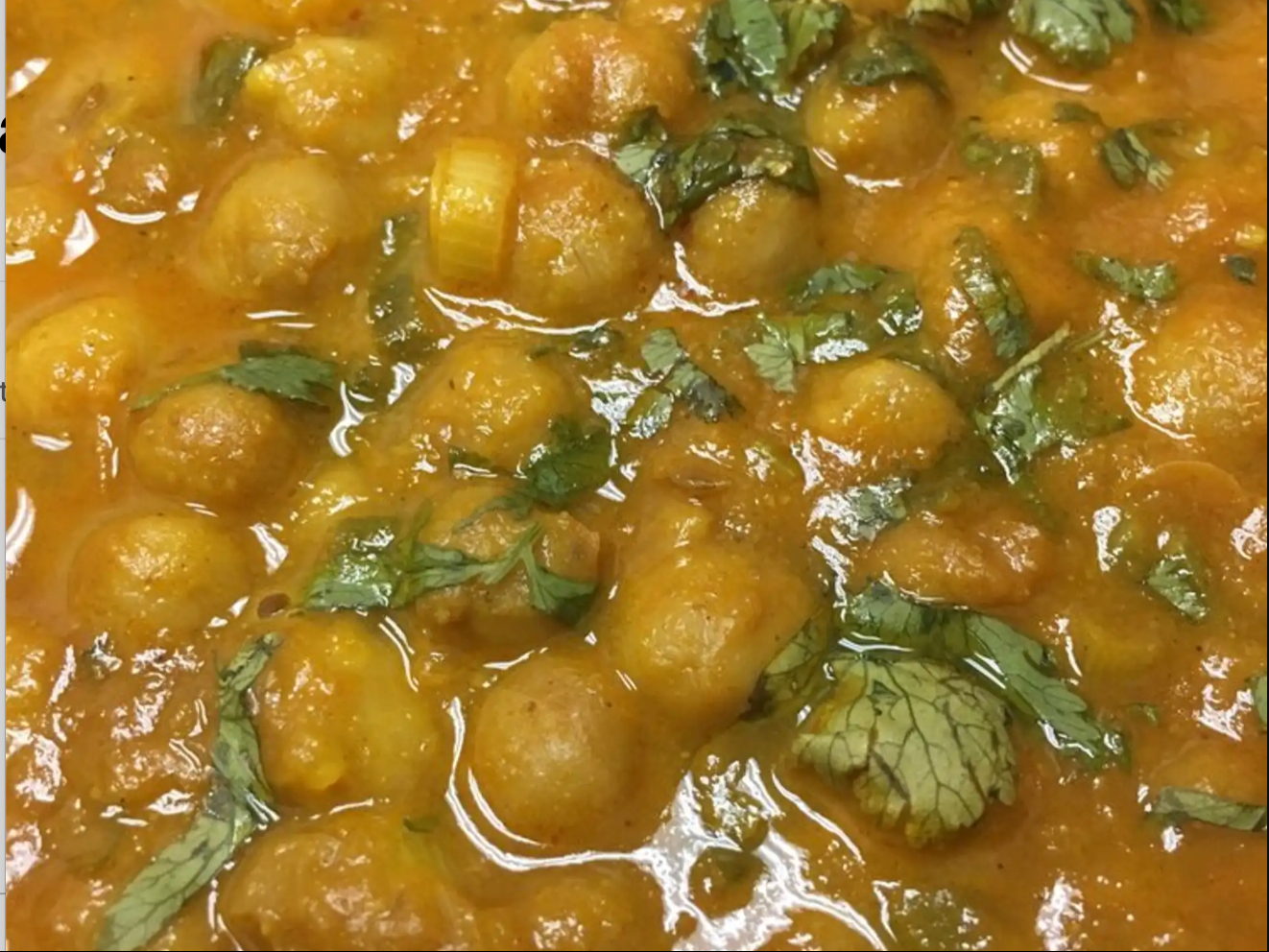 15. Channa Masala.