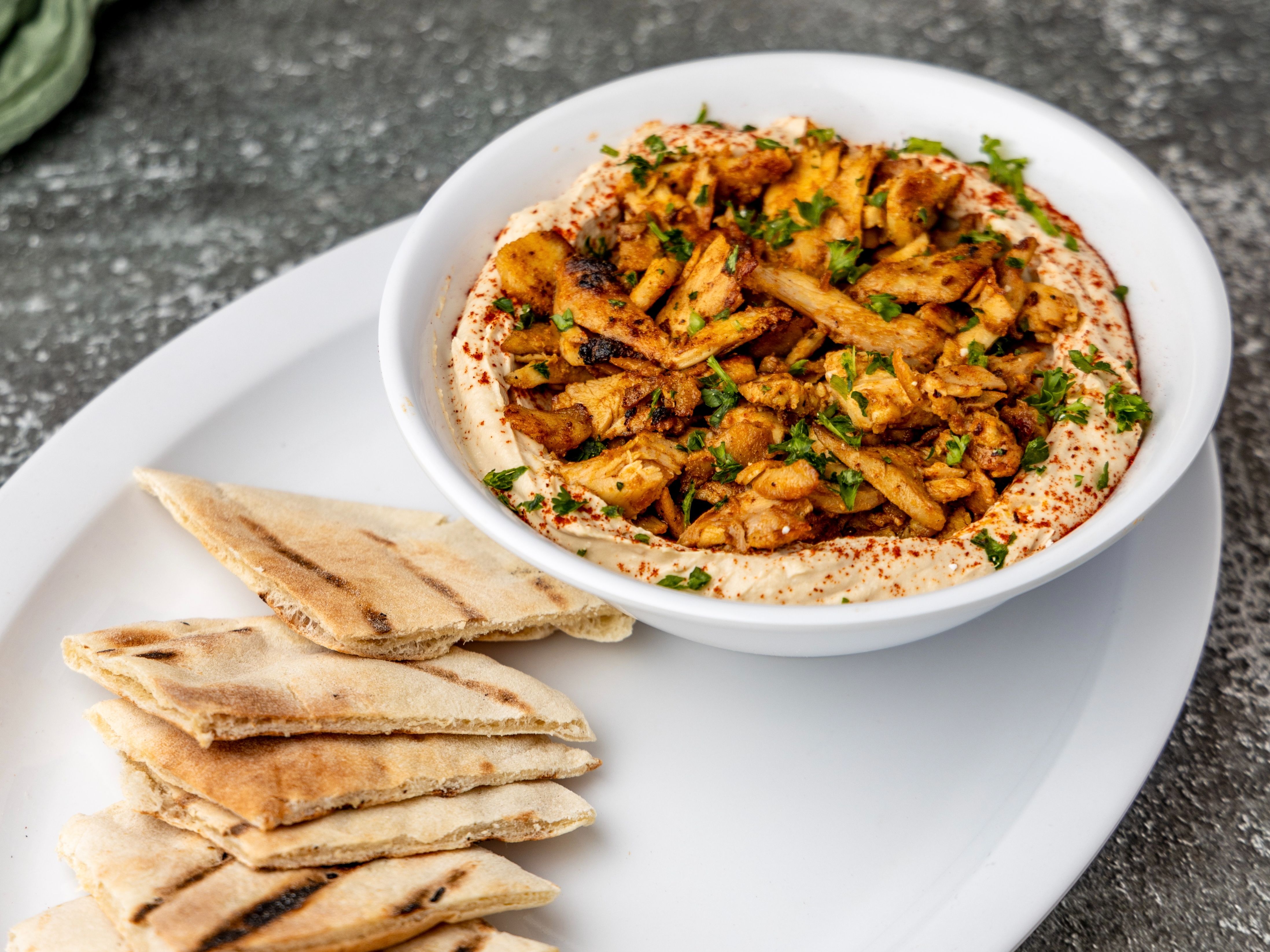 Hummus Shawarma.