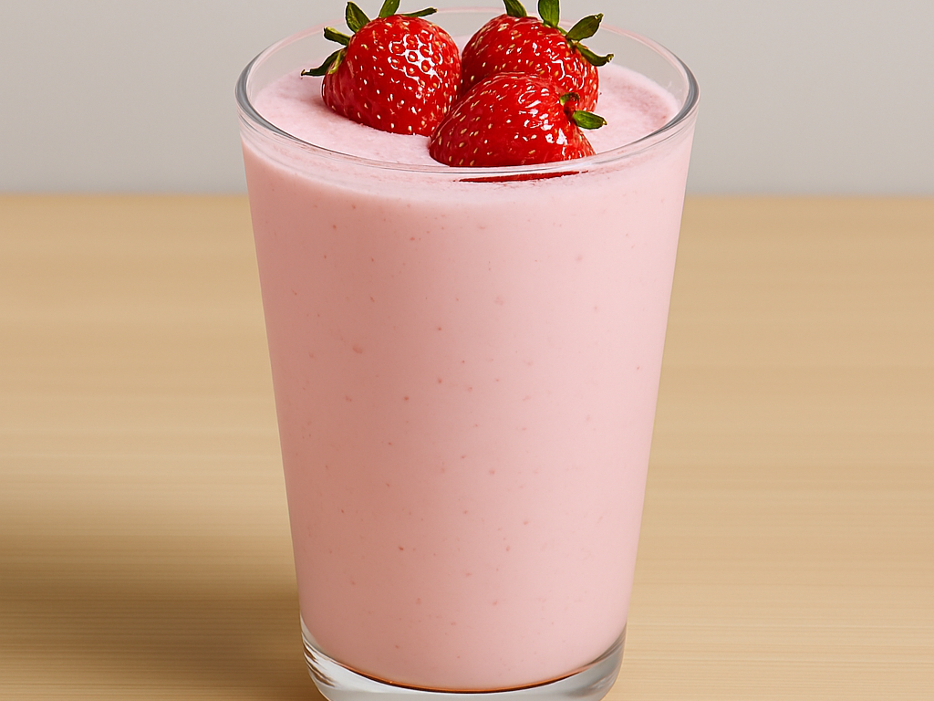 Strawberry Lassi.