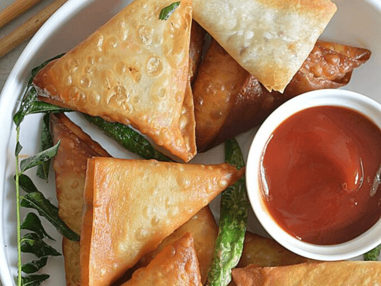 Onion Samosa.
