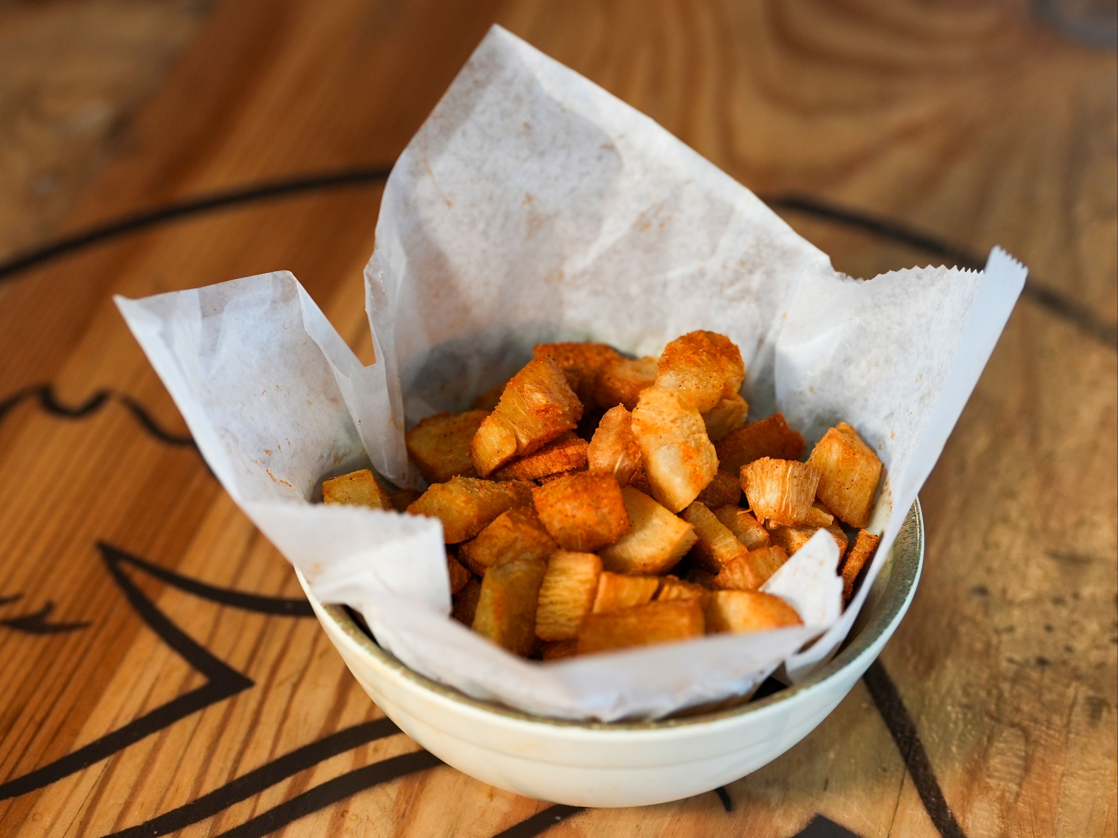 Cassava Small Bites.