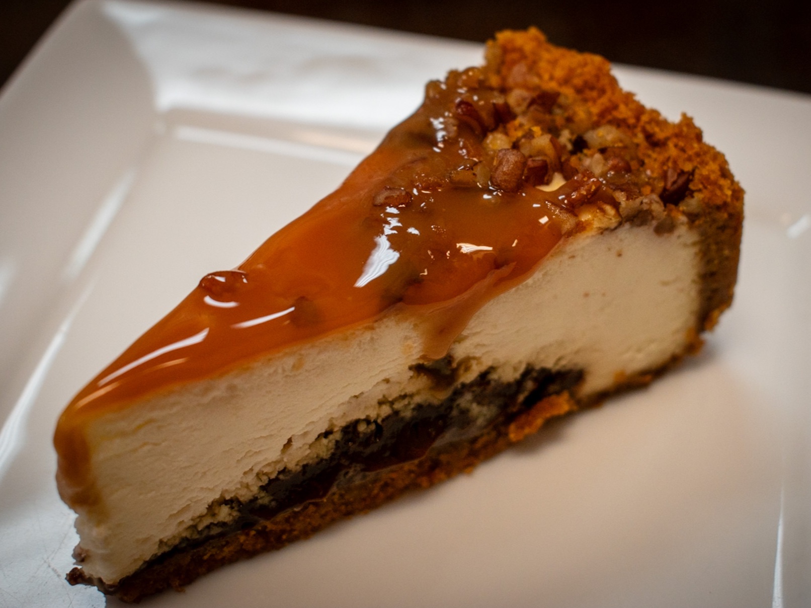 Turtle Cheesecake.