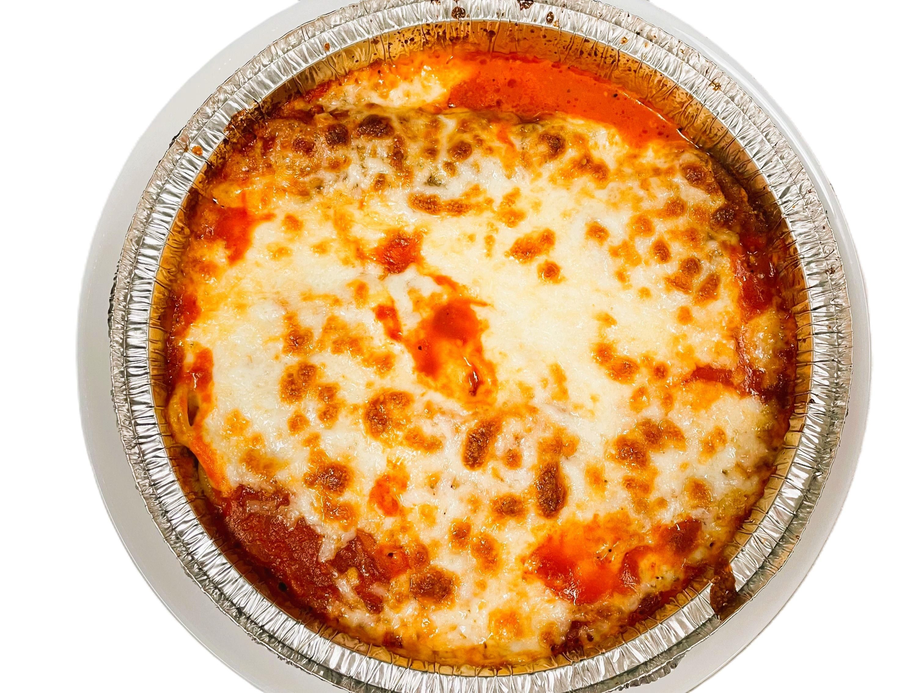 Eggplant Parmigian.