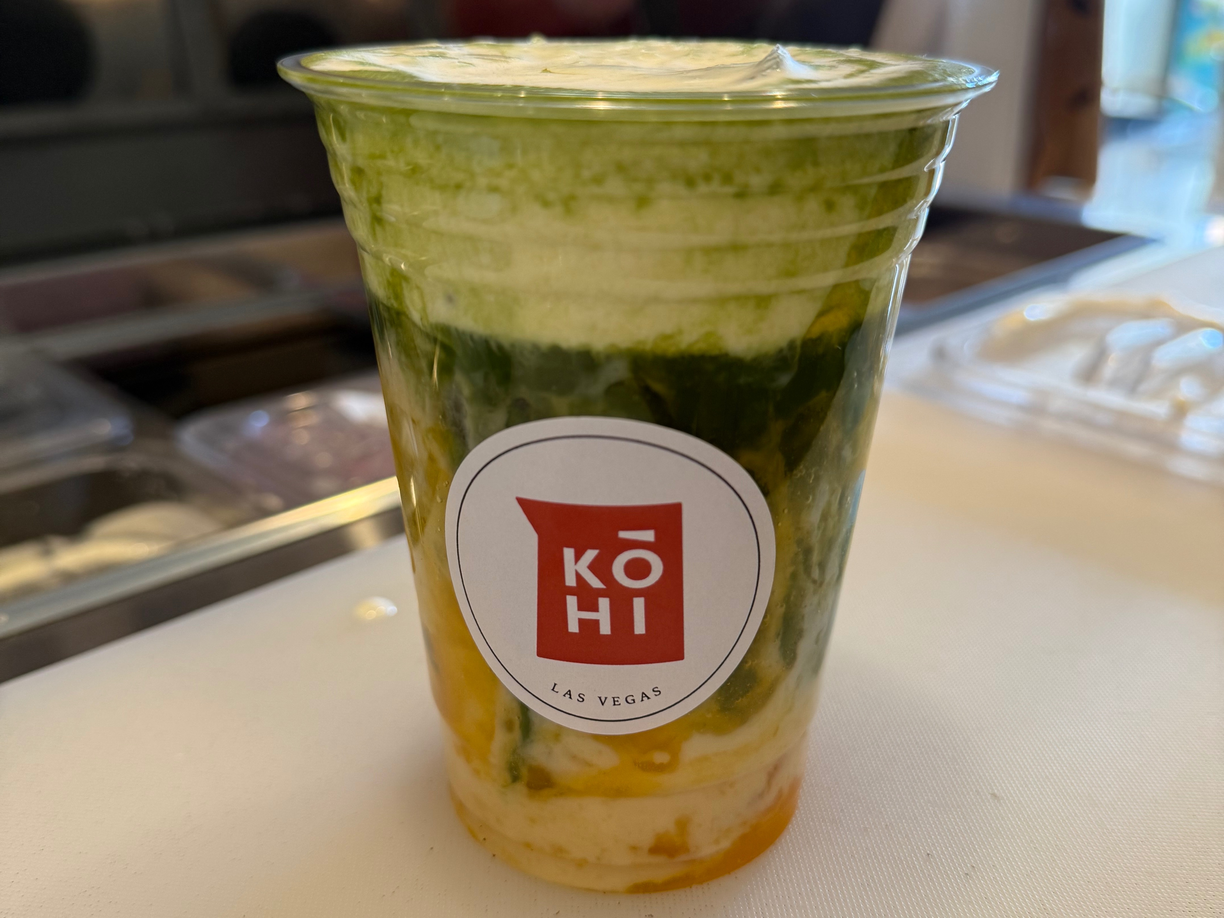Mango Cream Matcha