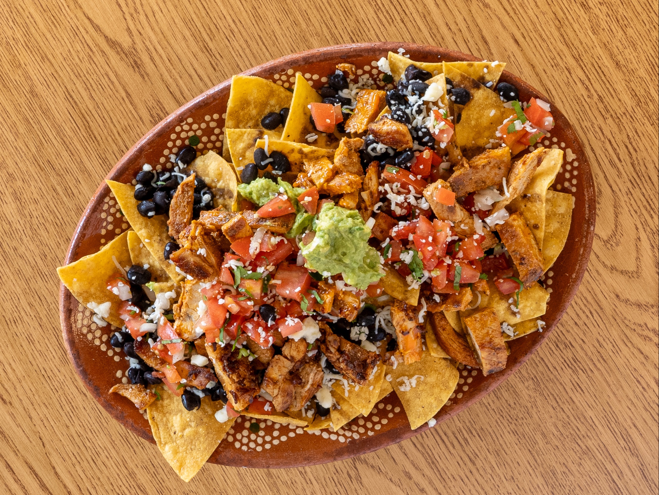 Chicken Chipotle Nachos.