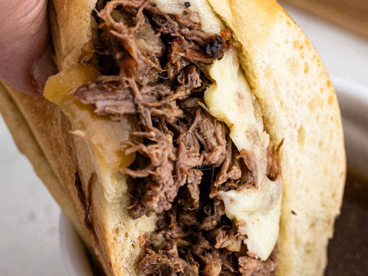 Delicious French Dip Sandwich