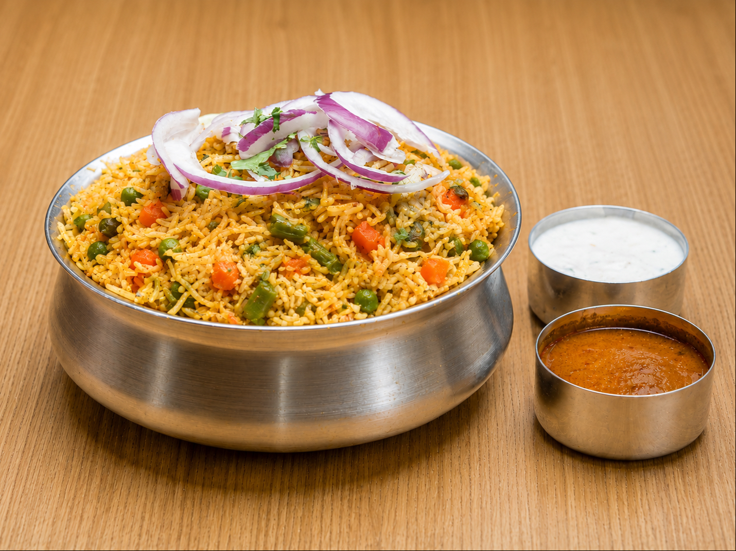 Vegetable Biriyani.