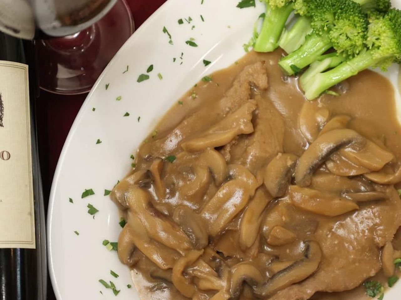 Chicken Marsala.