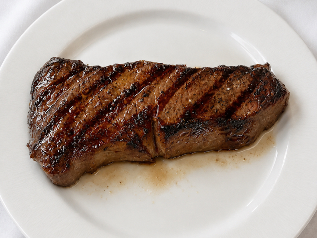 Broiled Steak.