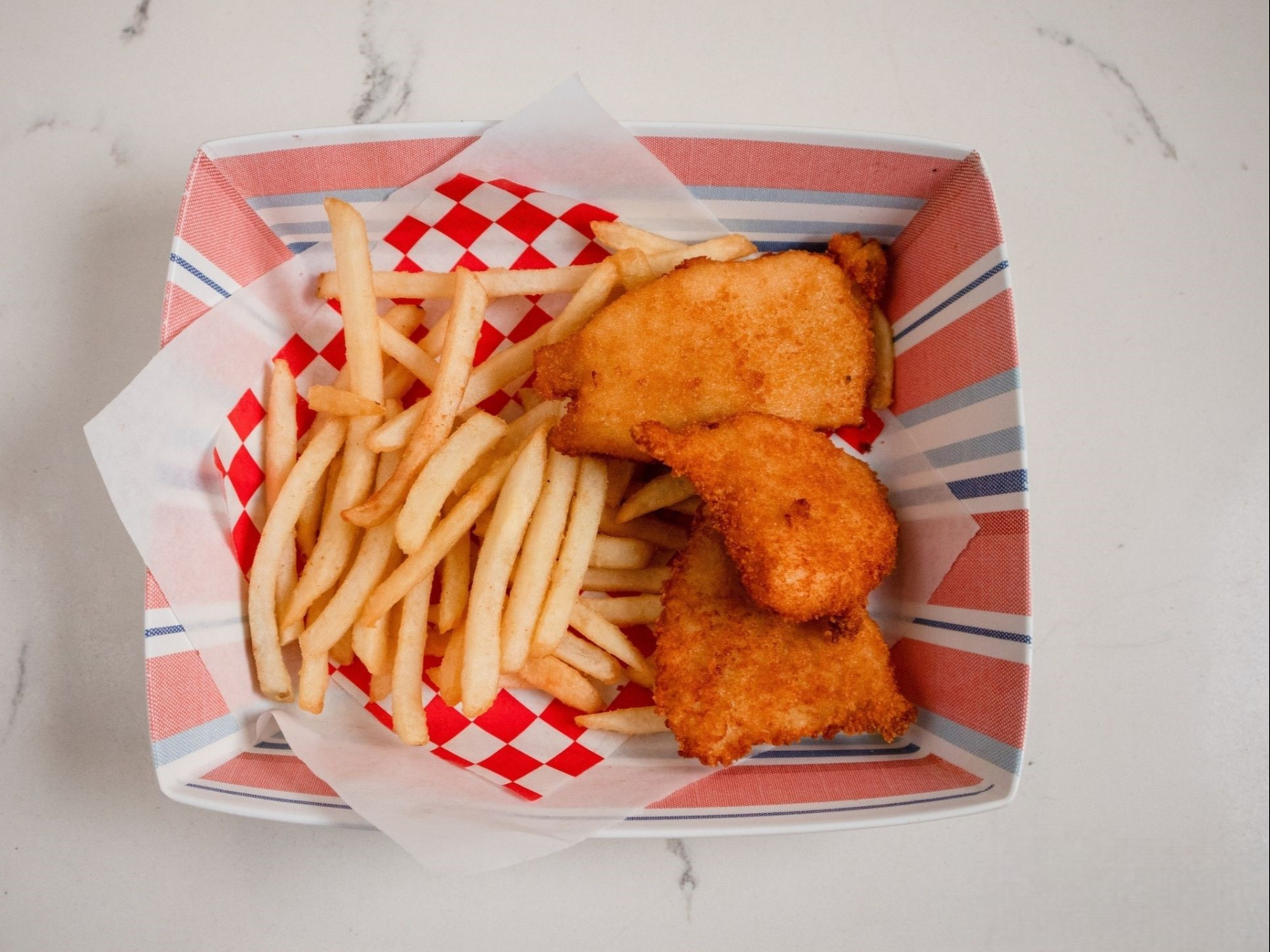 Kids Chicken Tender.