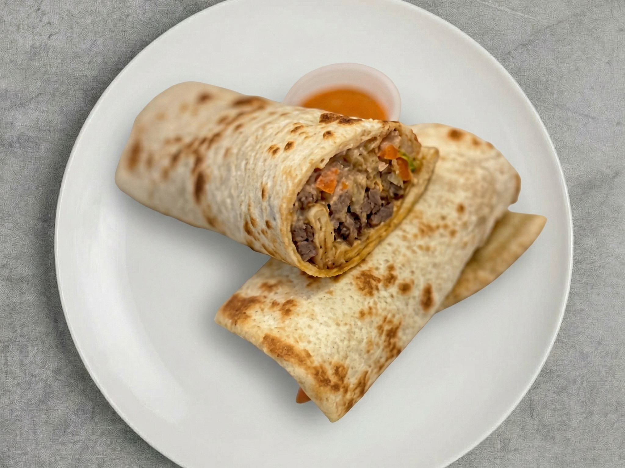 Churrasco De Tortilla de Harina.