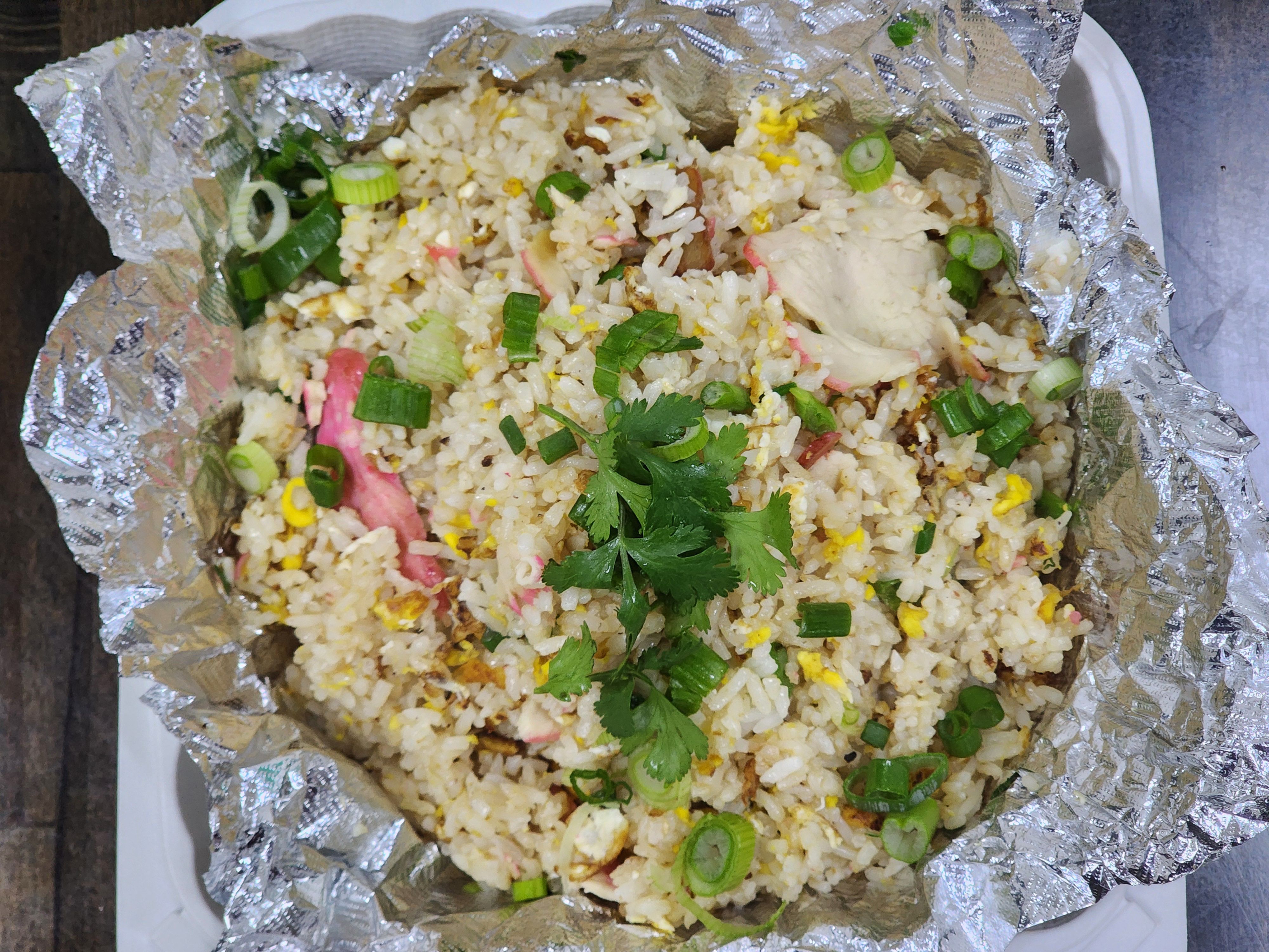 S1 Red BBQ Pork Fried Rice.